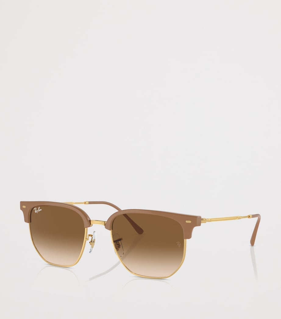 Ray-Ban New Clubmaster Sunglasses Beige Image 2