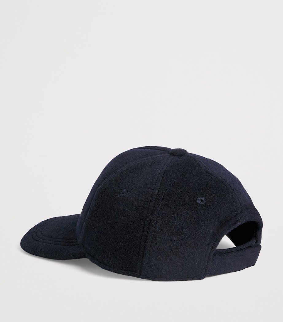 Cotton Logo Cap UB118ICONIC 0920 NVY Image 3