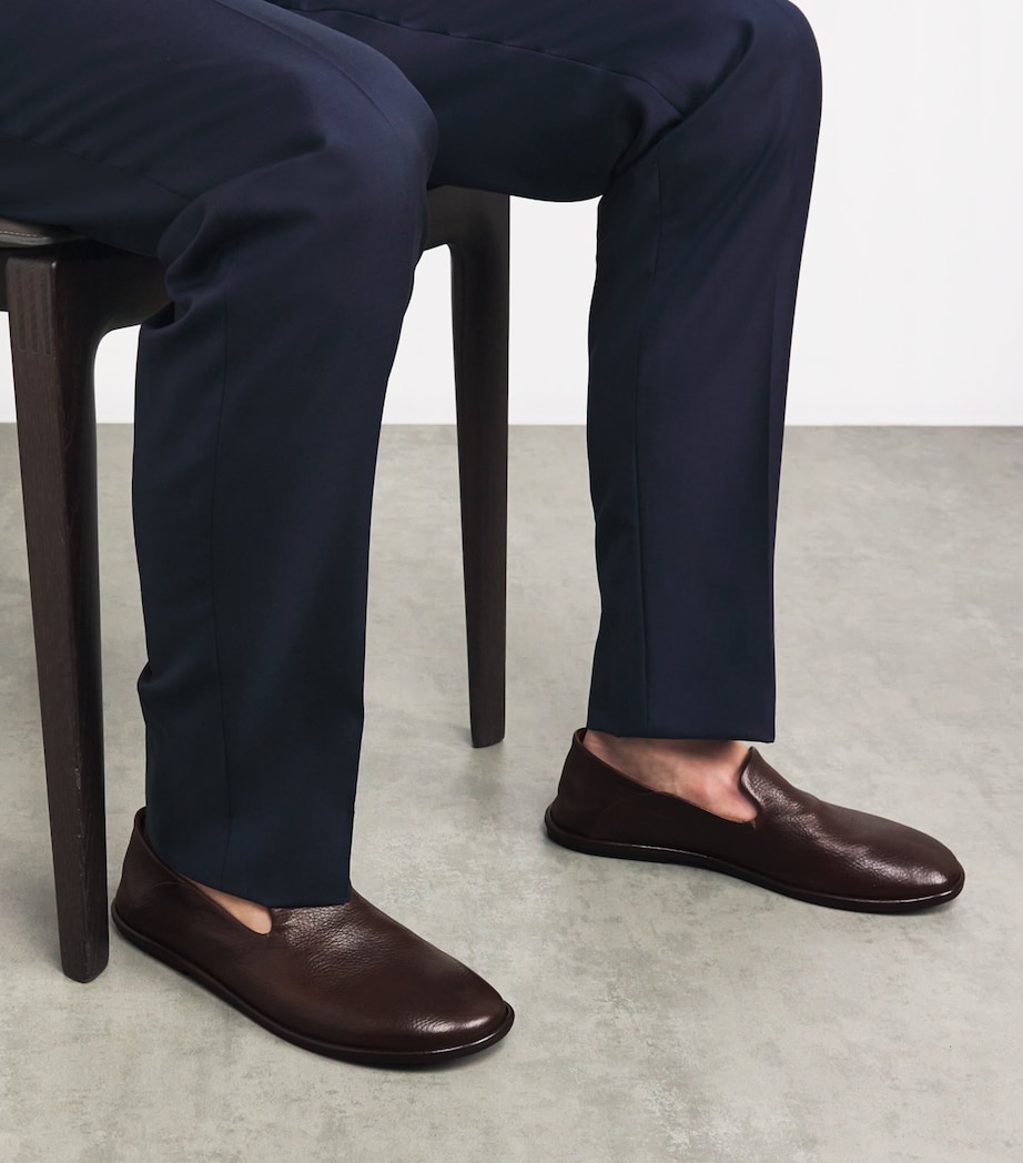 Officine Creative Leather Mienne Loafers Brown Image 2