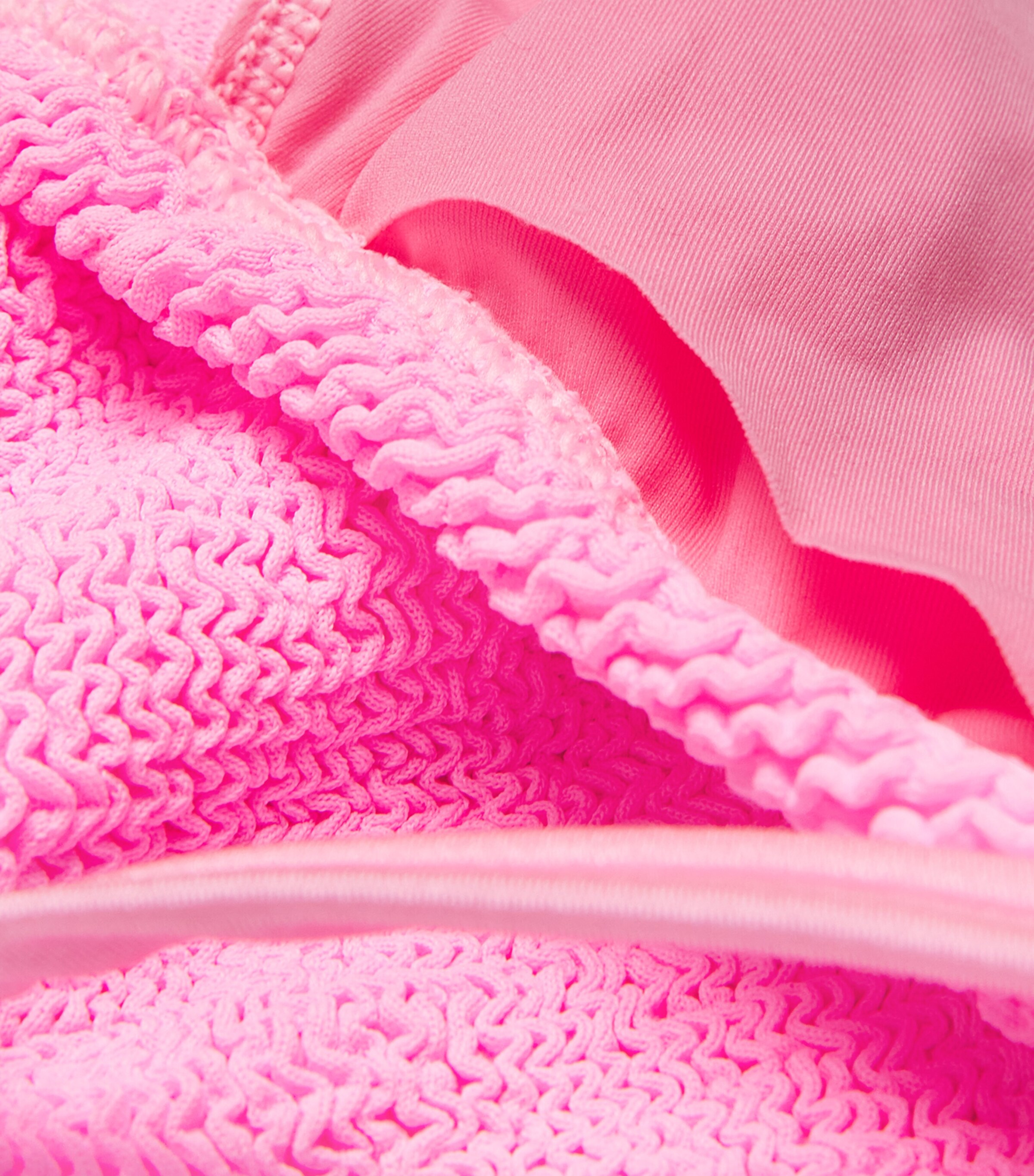 Hunza G Womens Post-Mastectomy Bikini Bubblegum Image 4