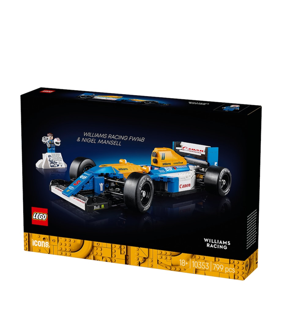 Williams Racing FW14B and Nigel Mansell Set 10353 MULTI Image 3