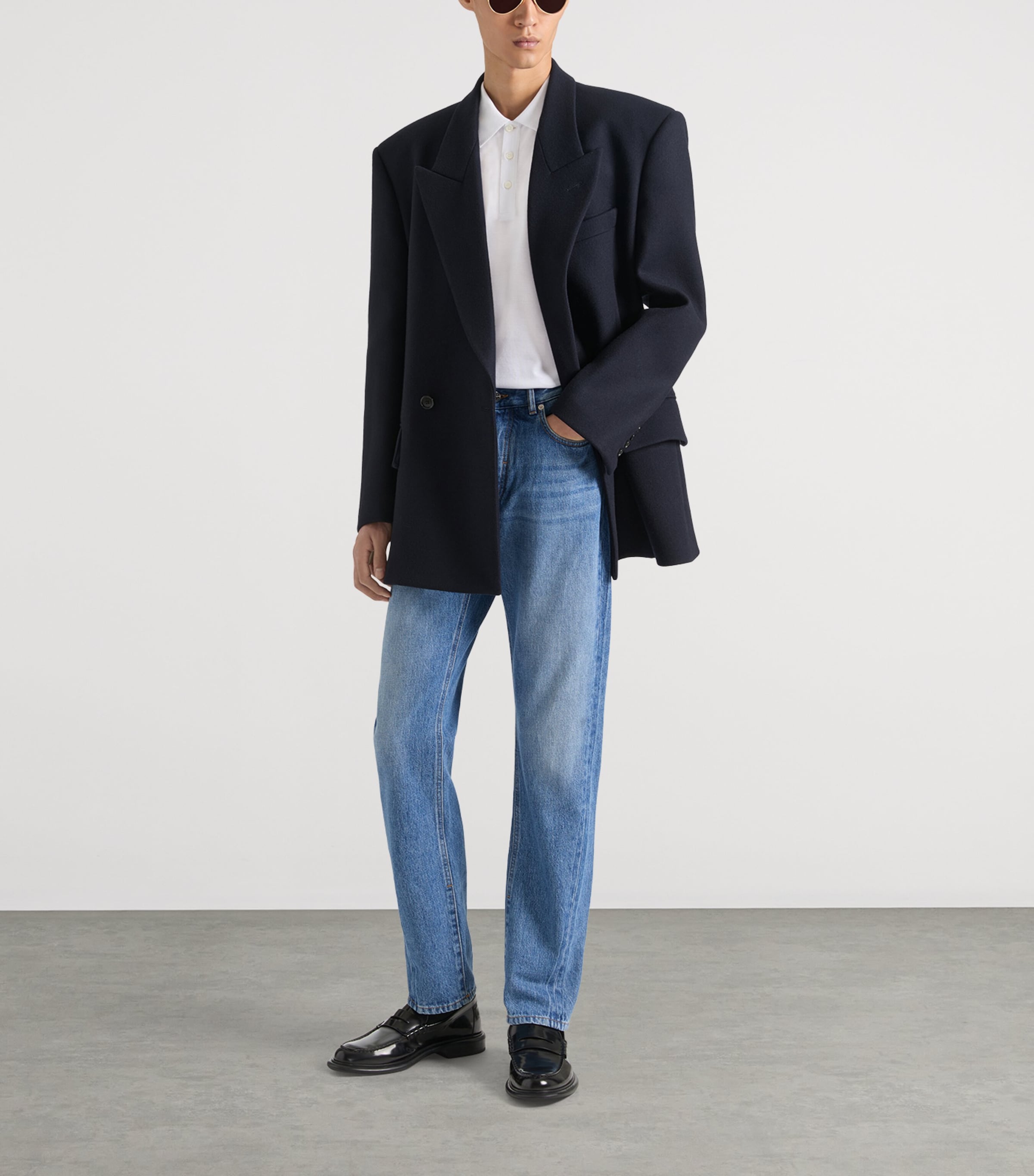 Straight Jeans MEDIUM BLUE Image 2