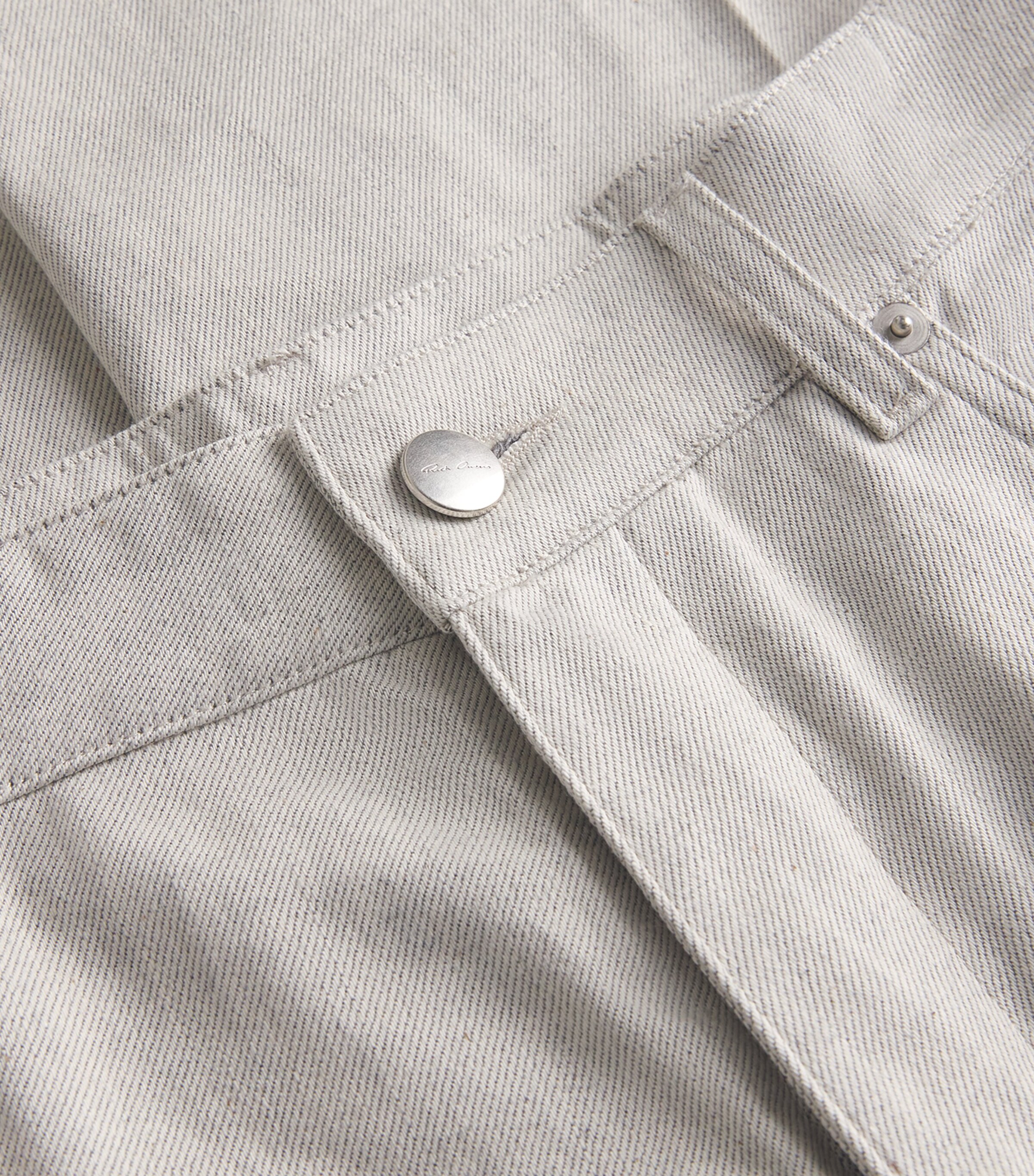 Rick Owens Mens Geth Straight Jeans Image 5