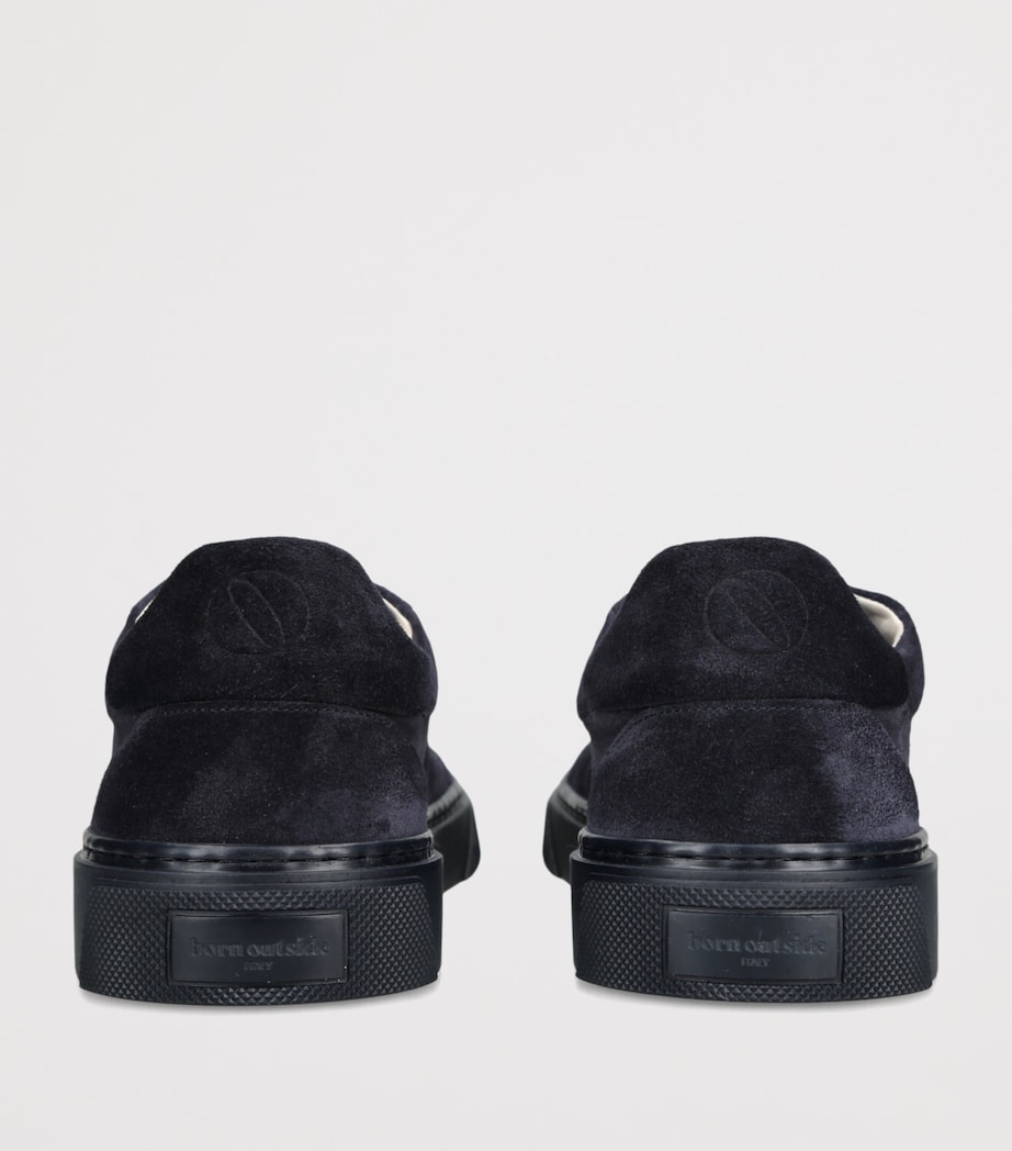 Born Outside Suede Vibes Sneakers Navy Image 4