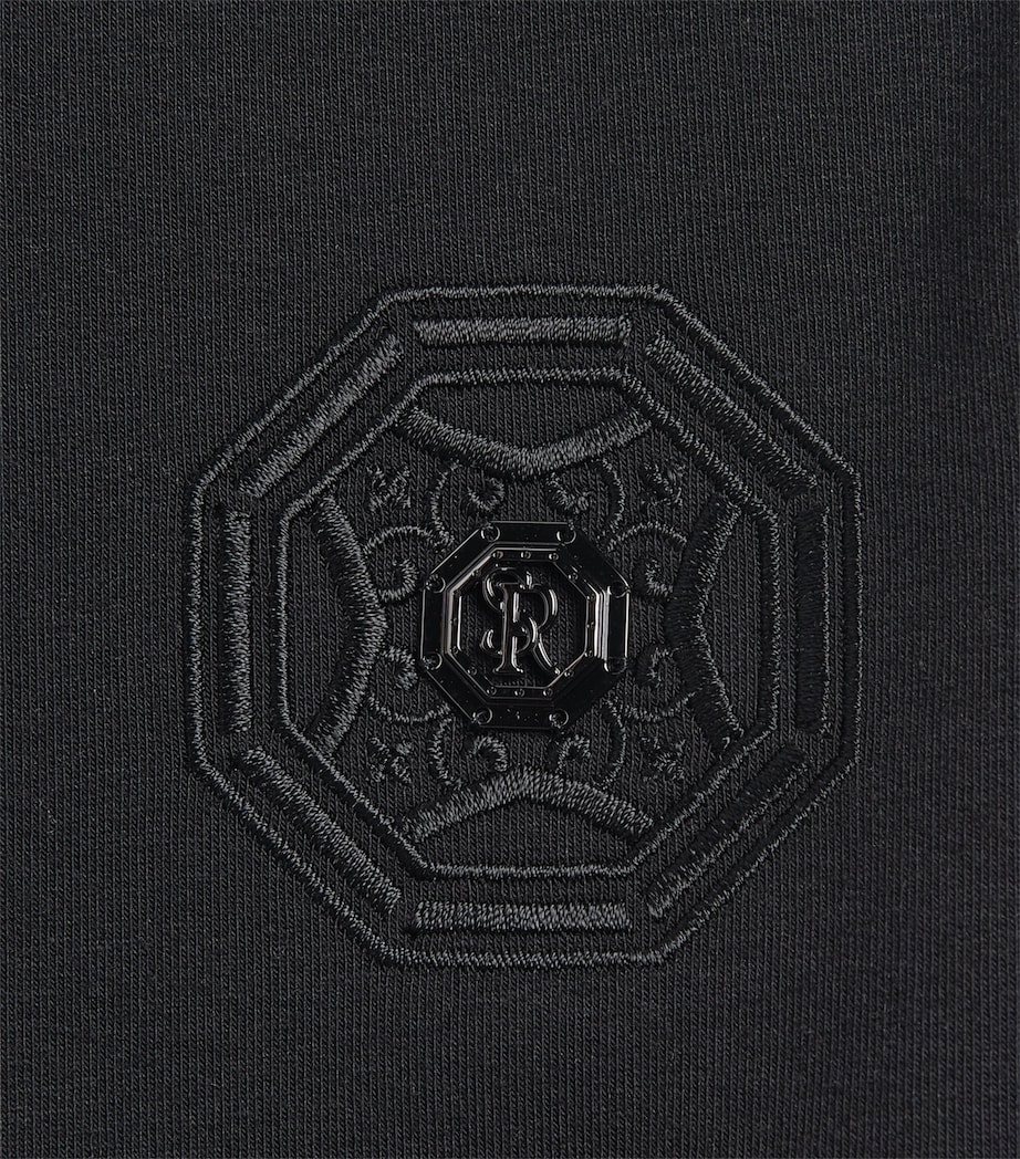 Stefano Ricci Kids Cotton Logo Sweatshirt (4-16 Years) Blackc. Image 3