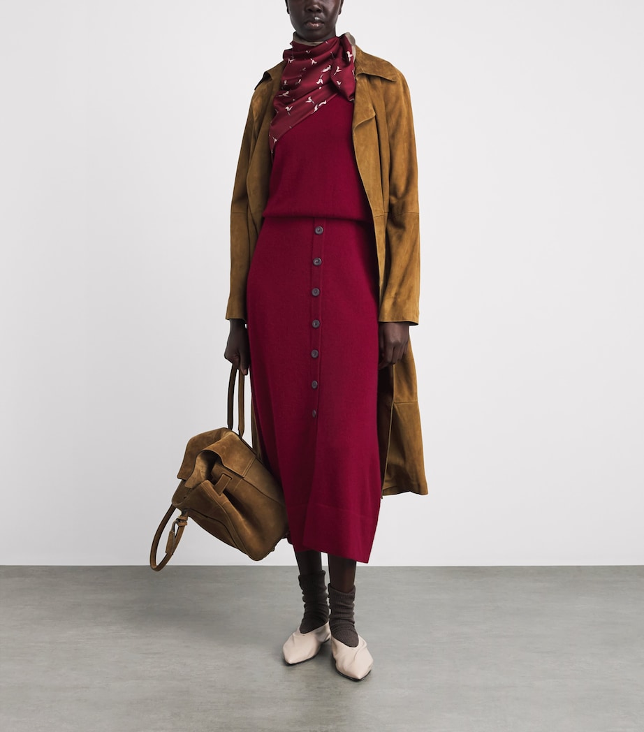 Altuzarra Womens Cashmere Otto Sweater Grenache Image 2
