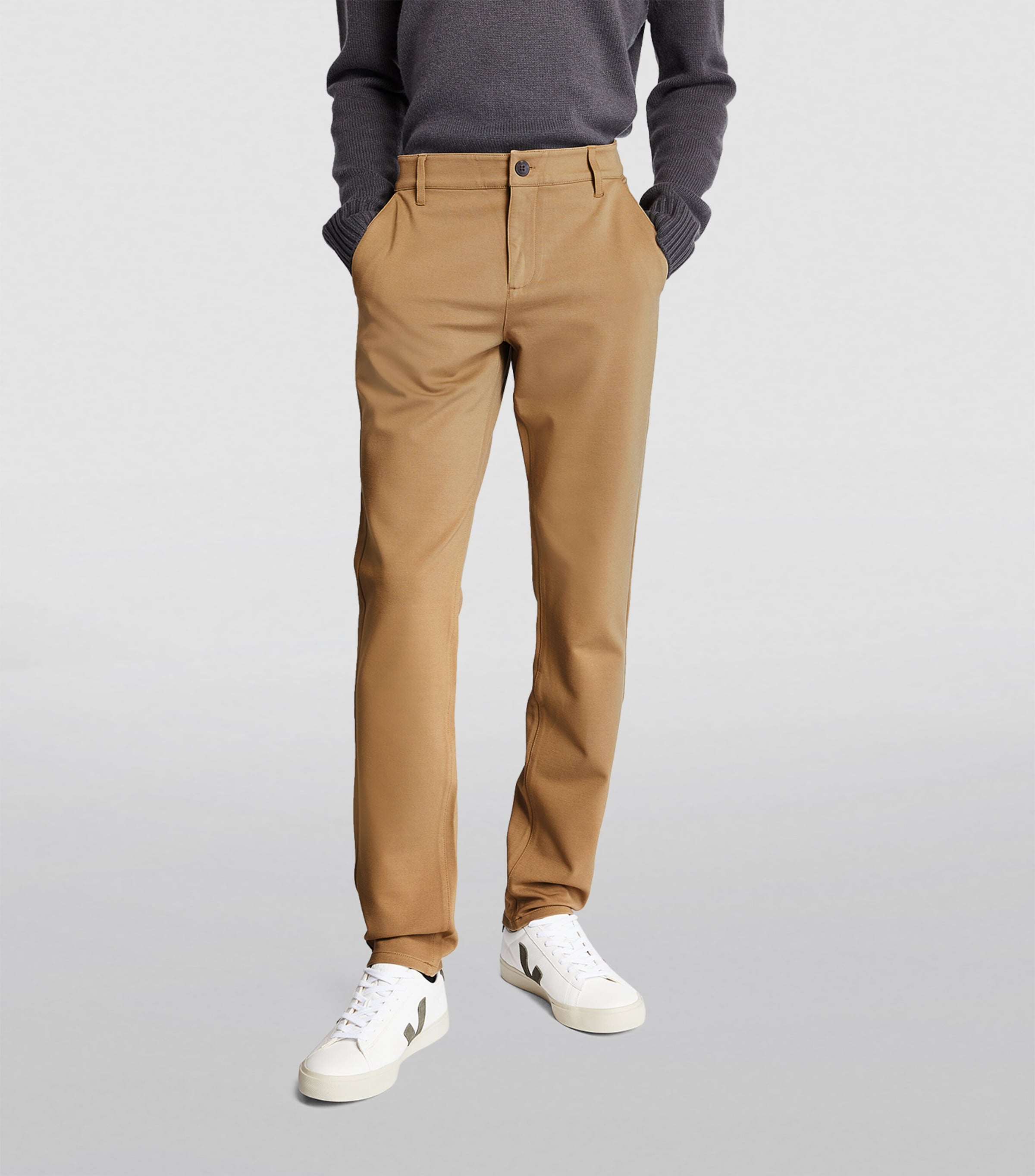 Stretch Chinos GOLDEN ELM Image 3