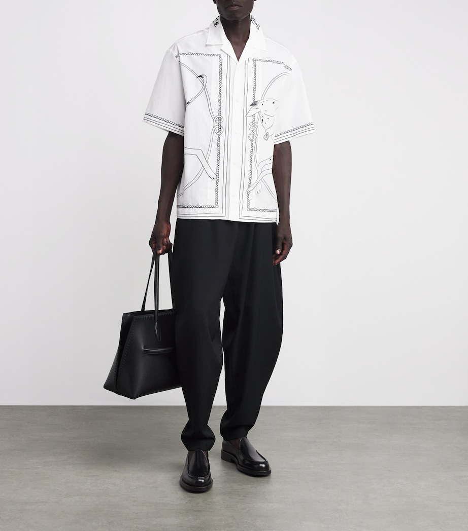 Leather Loafers 990-BLACK Image 6