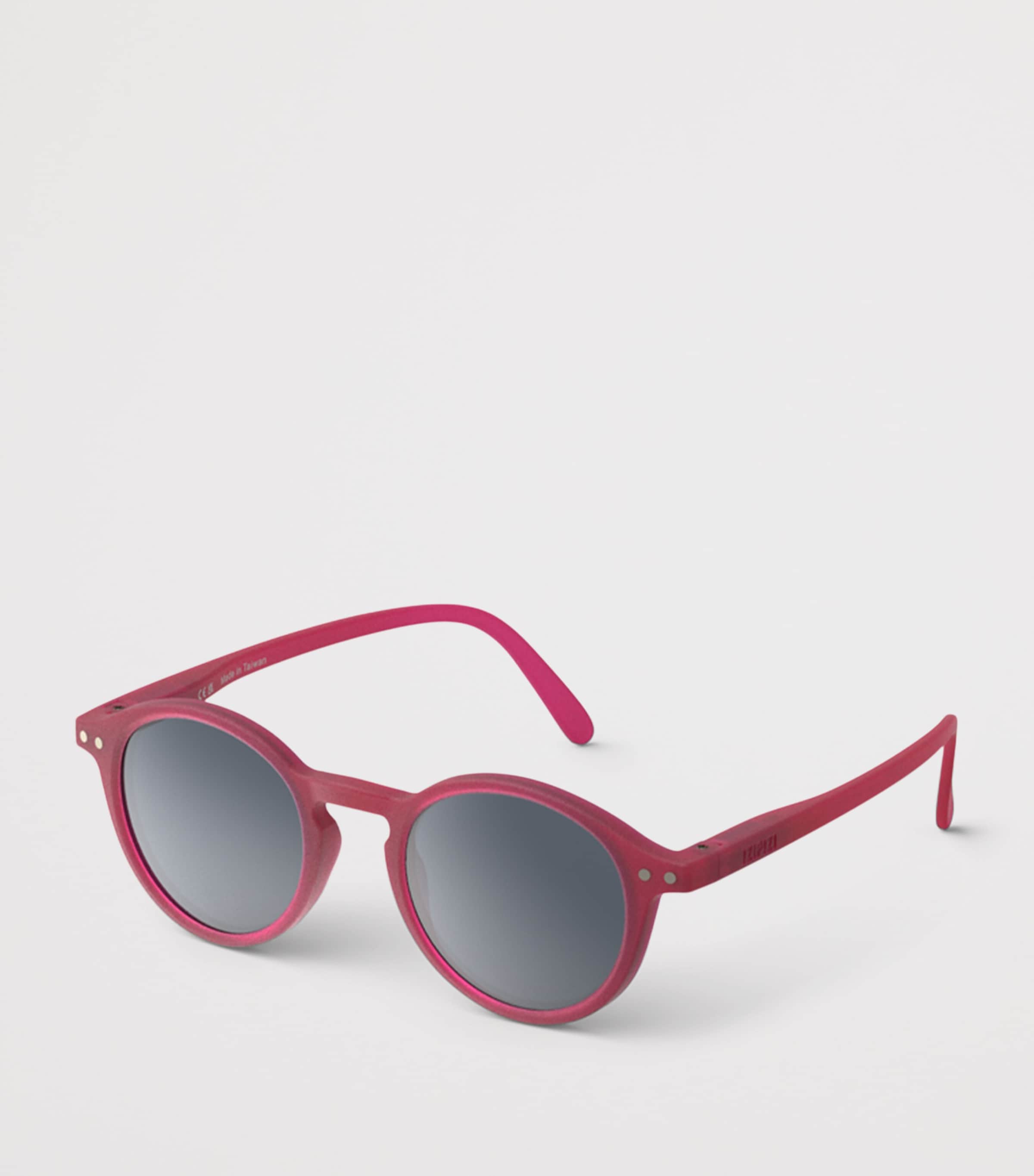 IZIPIZI KIDS #d Round Sunglasses (3-5 Years) Cranberry Image 2