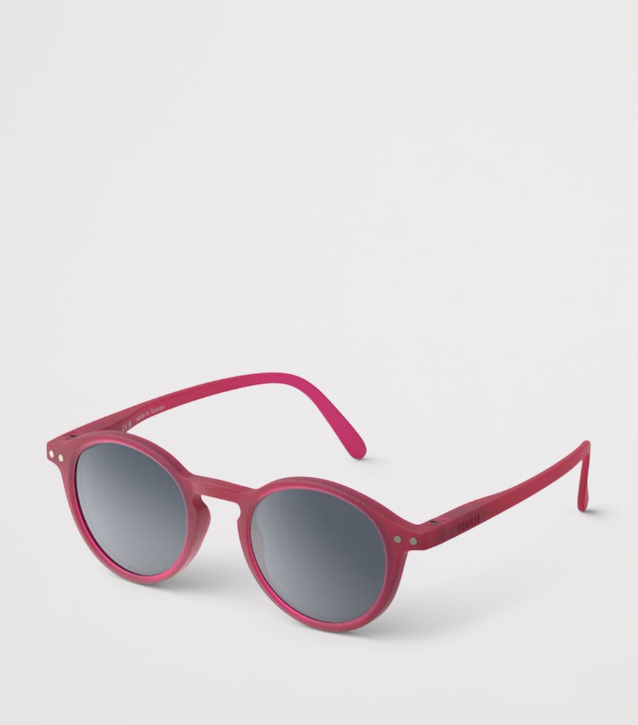 IZIPIZI KIDS #d Round Sunglasses (3-5 Years) Cranberry Image 2