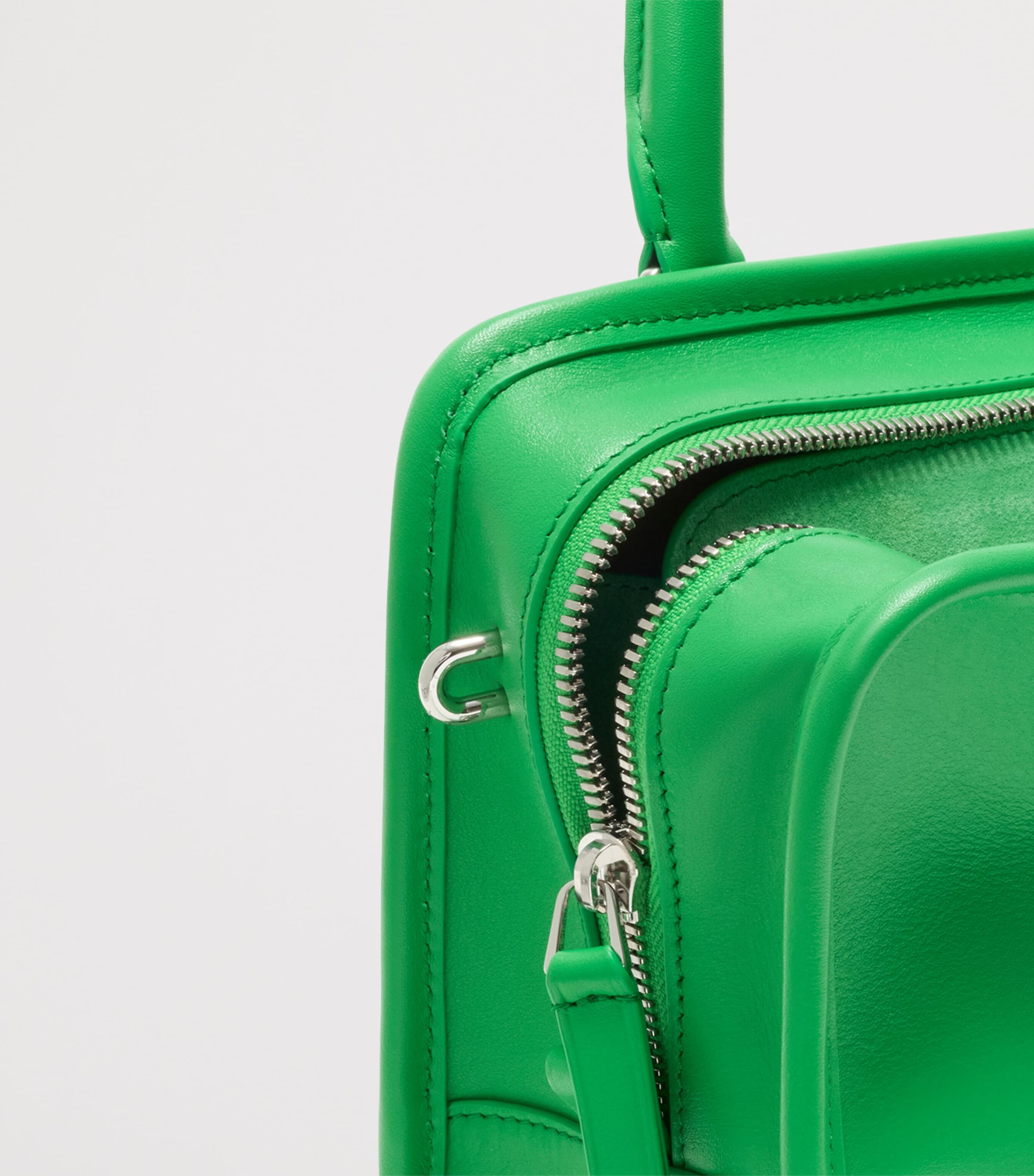 LOEWE Green Small Leather Amazona 180 Top-Handle Bag | Harrods US