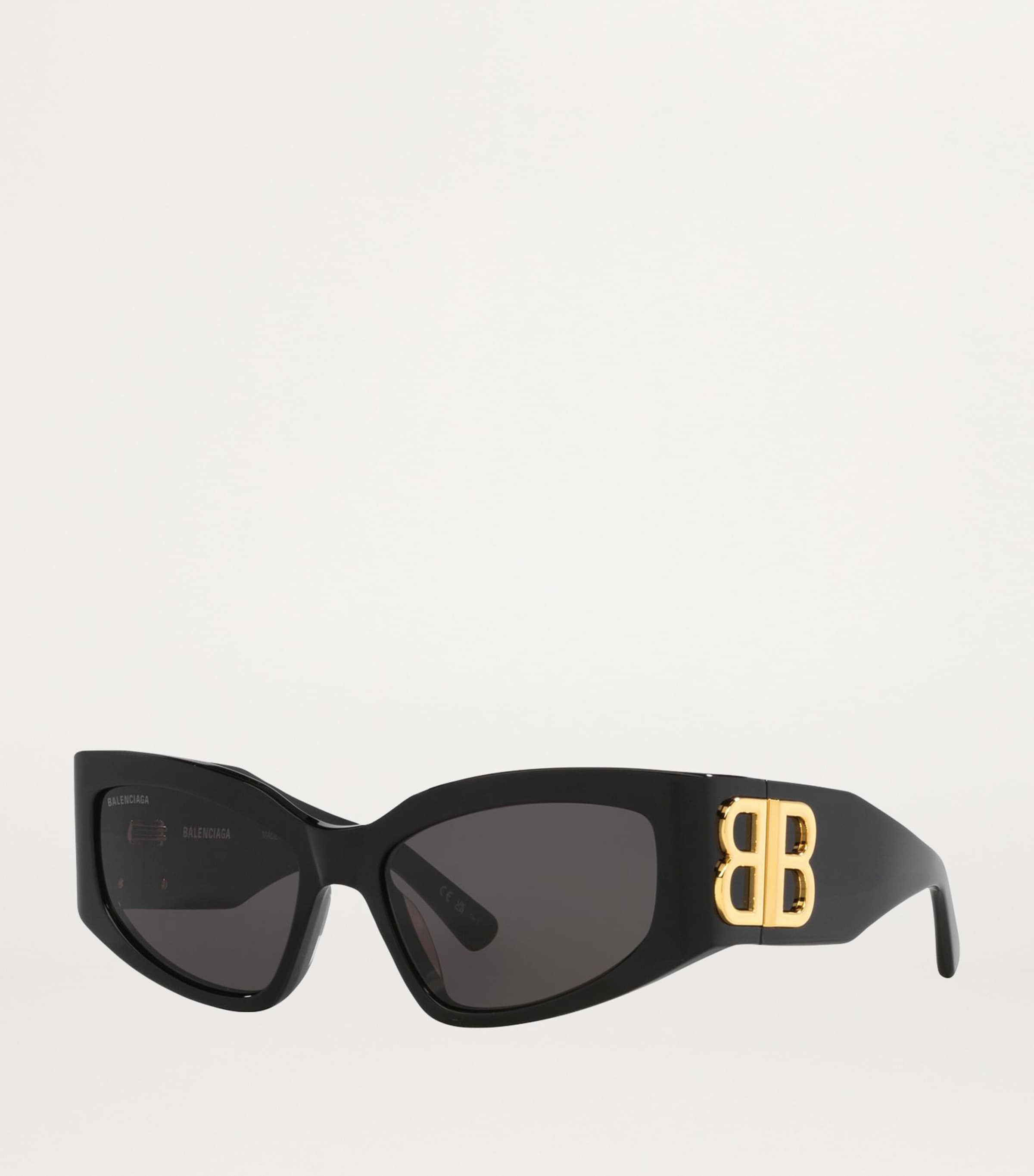 Balenciaga Black Injected BB0321S Sunglasses | Harrods US