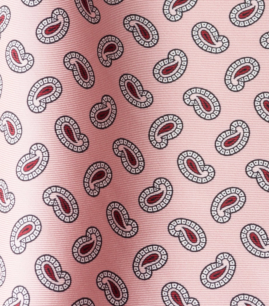 Silk Printed Scarf F0E18 Image 3