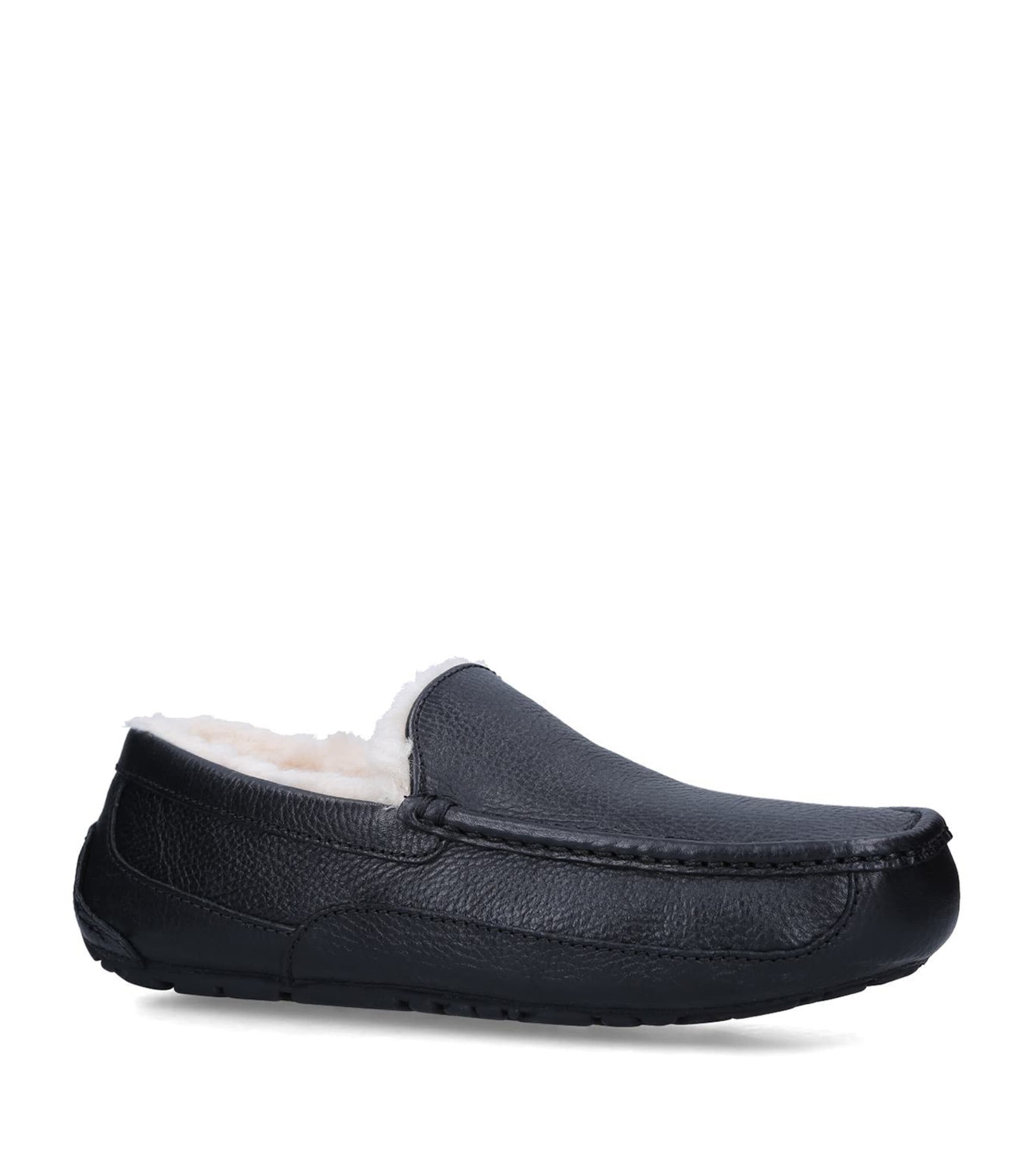 Ugg Ascot Slippers In Black