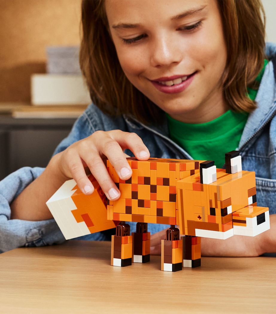 Lego Minecraft The Fox Toy - Gaming Decor Gift 21588 Image 3