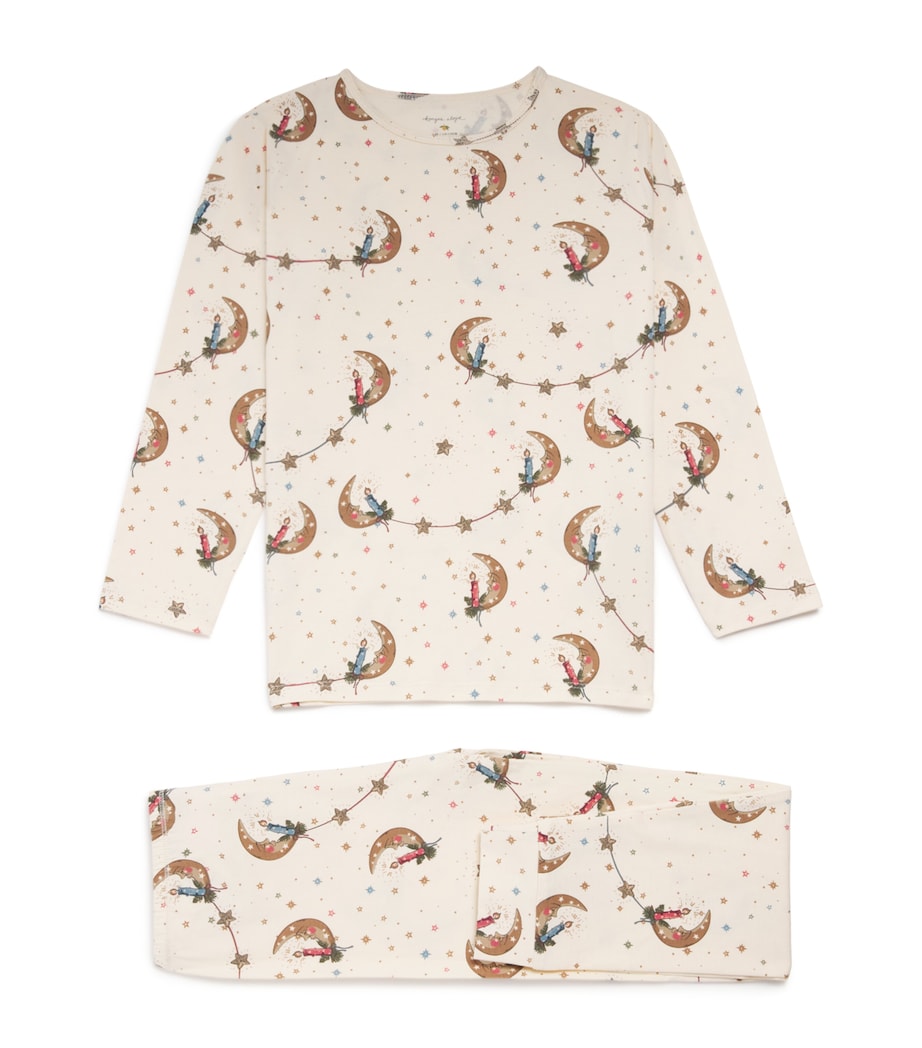 Cotton-Blend Christmas Pyjama Set (18 Months) P20033 LUNA Image 1