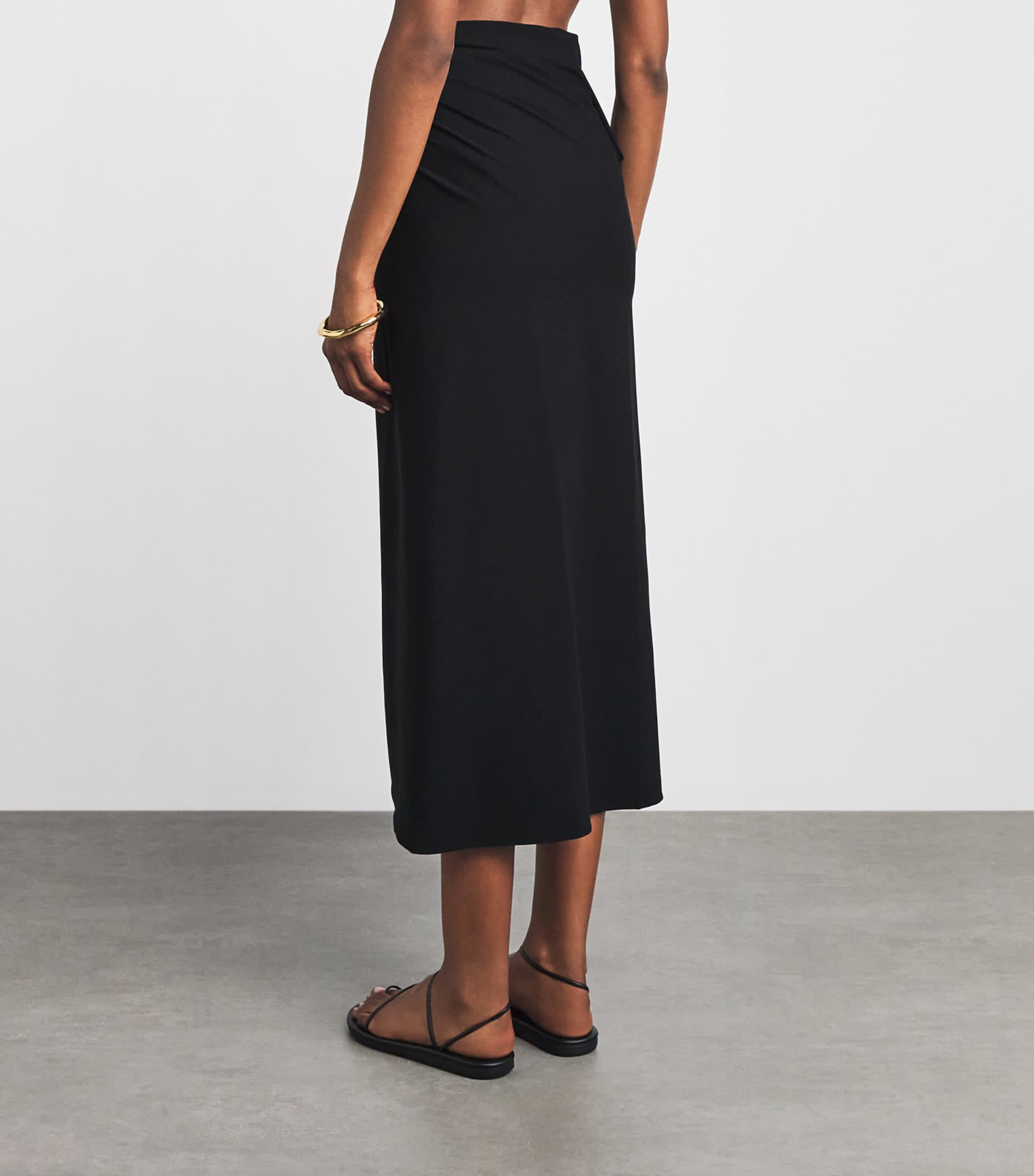 Hunza G Womens Long UPF50+ Sarong Black Image 5