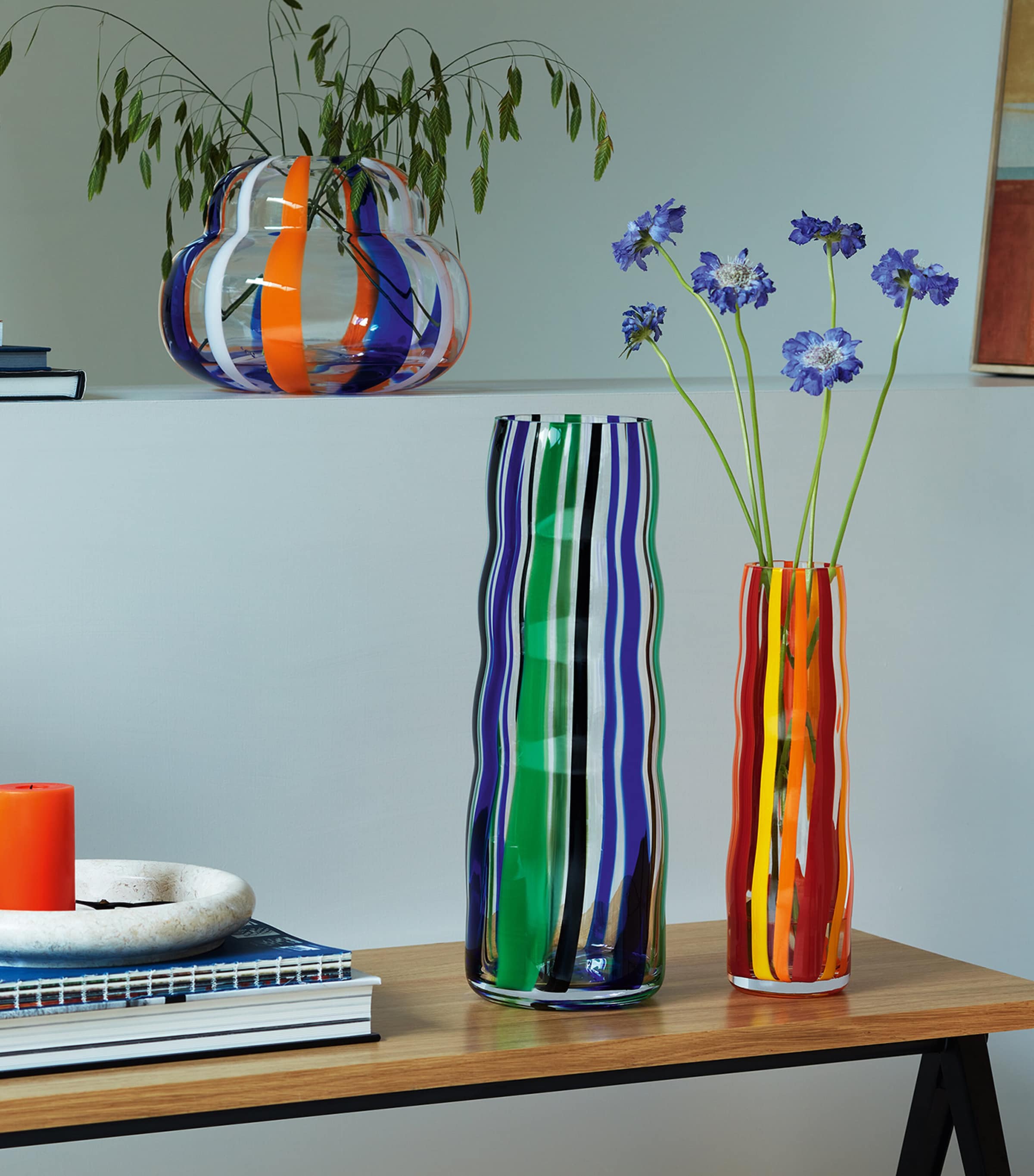 Folk Vase (42cm) MULTI Image 2