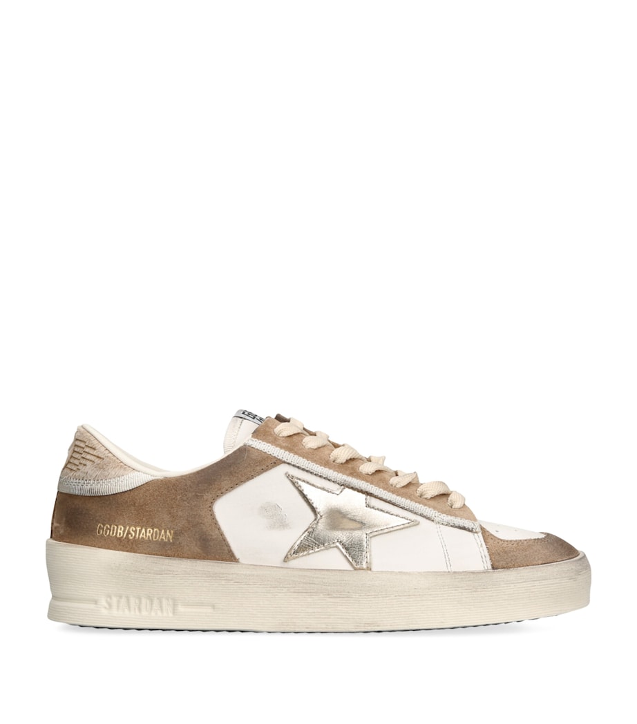 Leather Stardan Low-Top Sneakers BROWN/OTH Image 1
