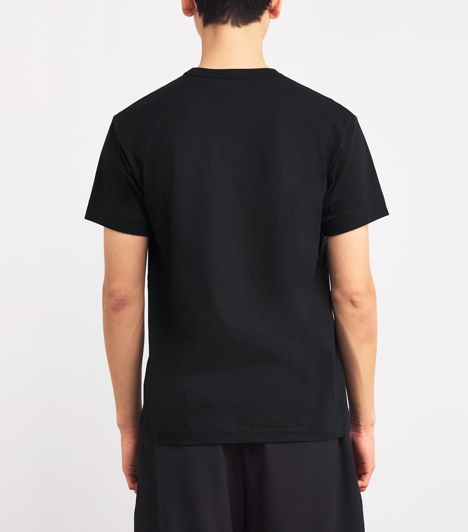 Heart Logo T-Shirt BLACK Image 4