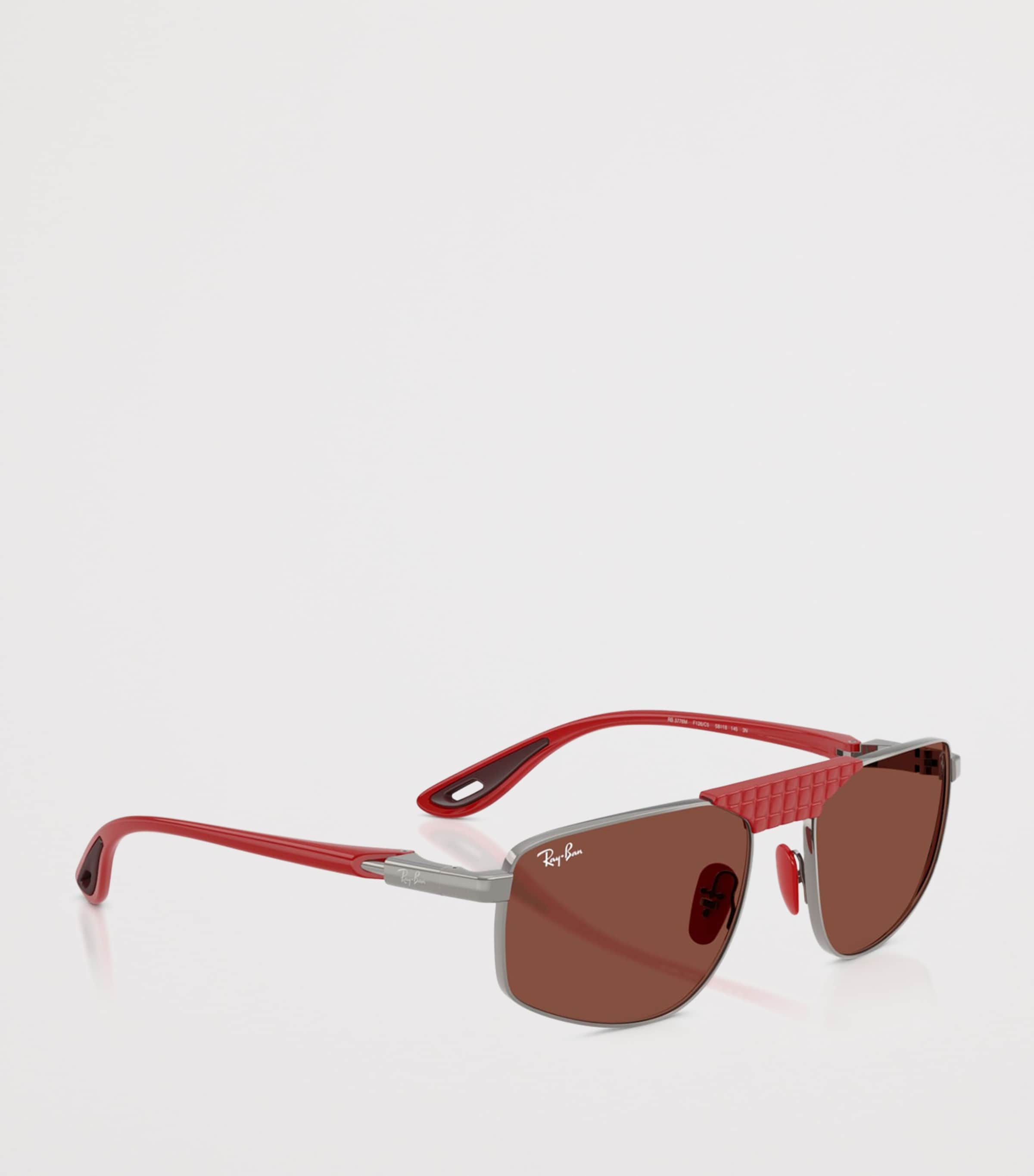 x Scuderia Ferrari RB3776M Irregular  Sunglasses F126C5 Image 6