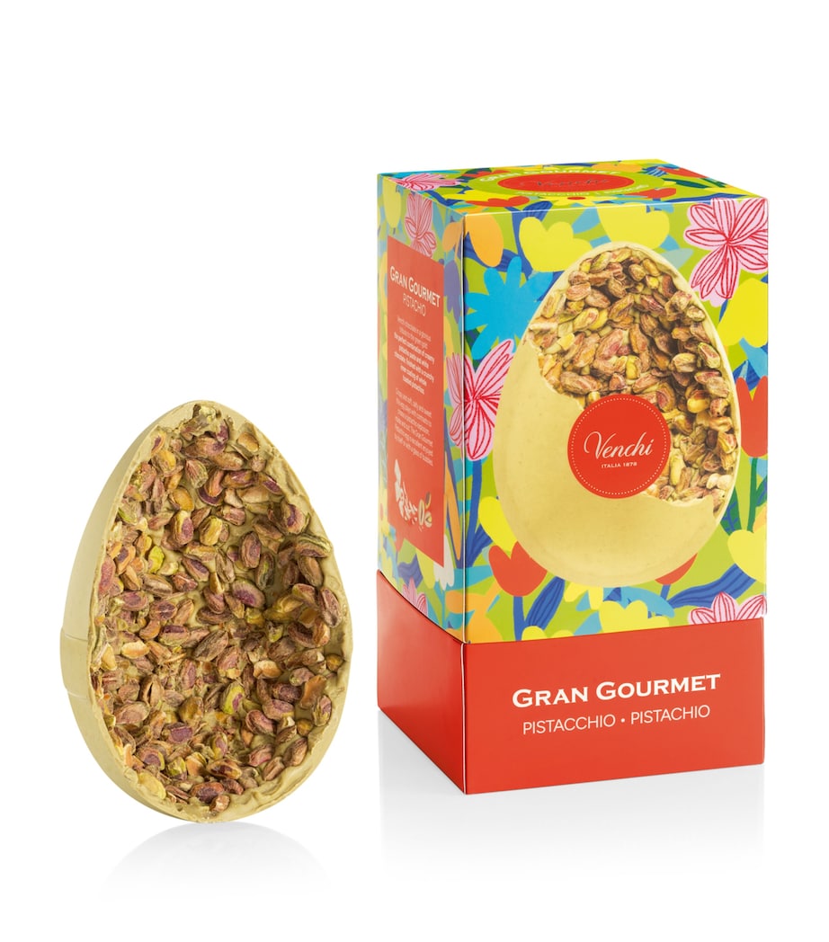 Venchi 1878 Gran Gourmet Pistachio Easter Egg (500g) Image 1