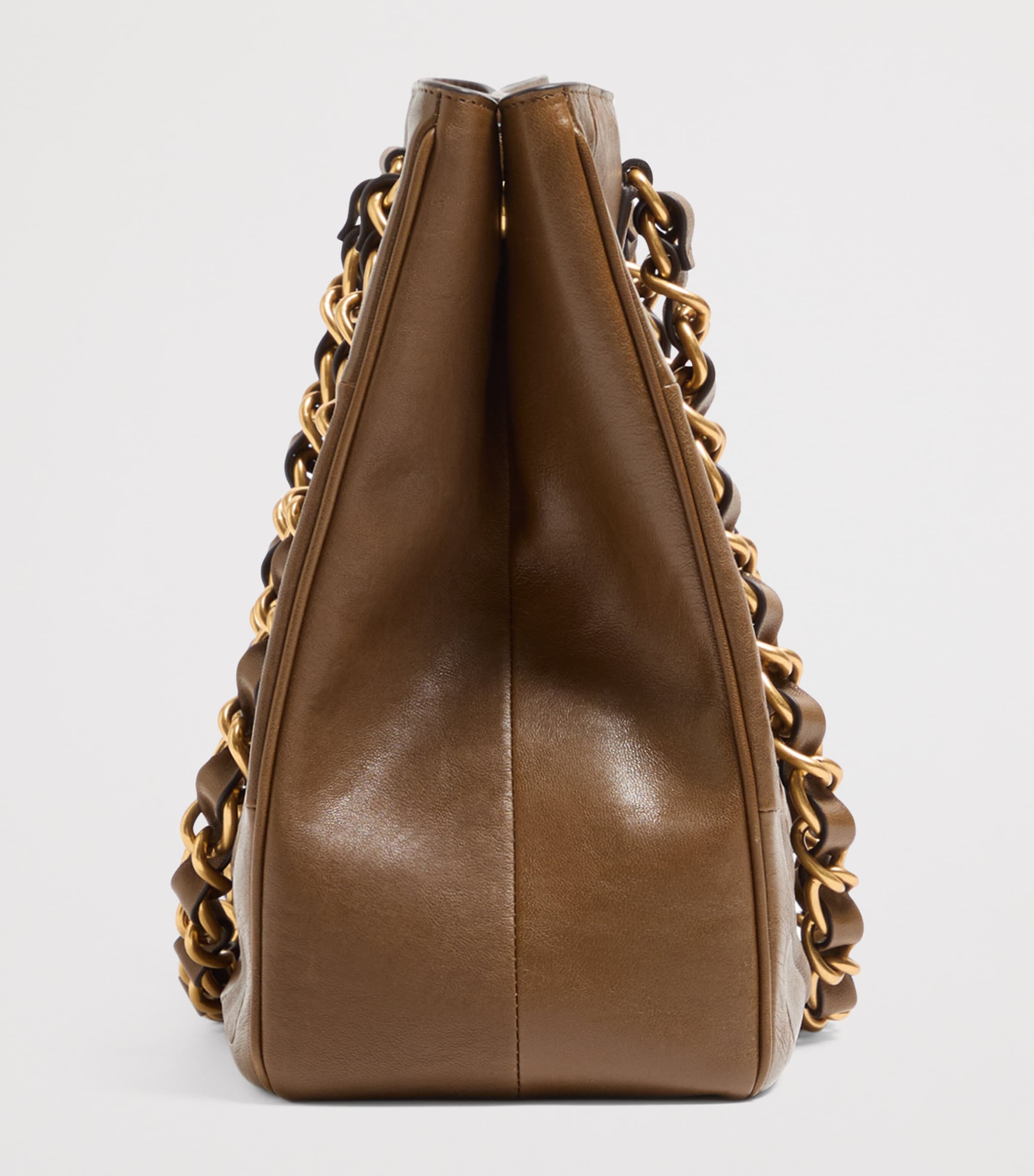 Lambskin Laseine Tote Bag BGQ Image 3