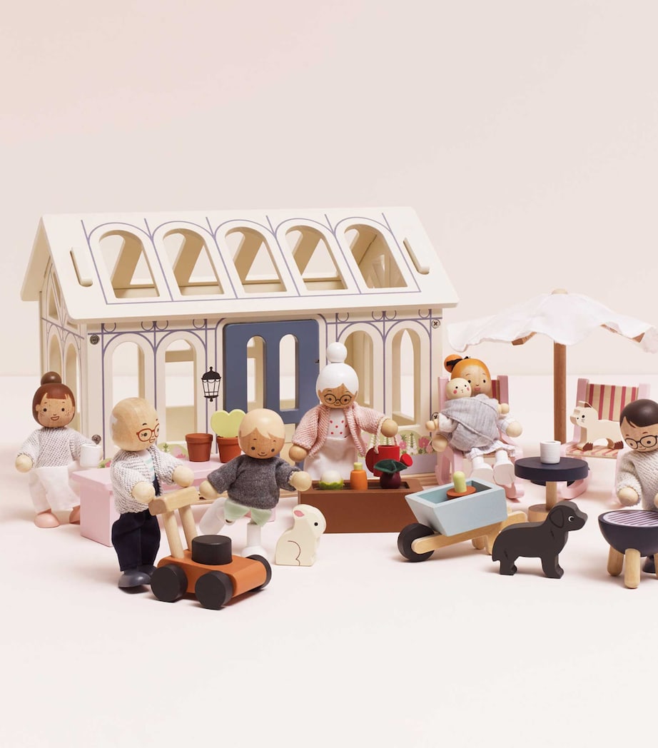 Wood Dollhouse Conservatory Extension Set MULTI Image 5