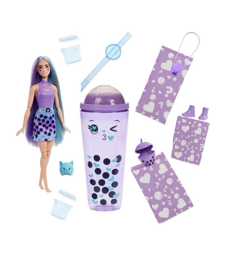 Barbie Pop Reveal Bubble Tea Doll Image 1