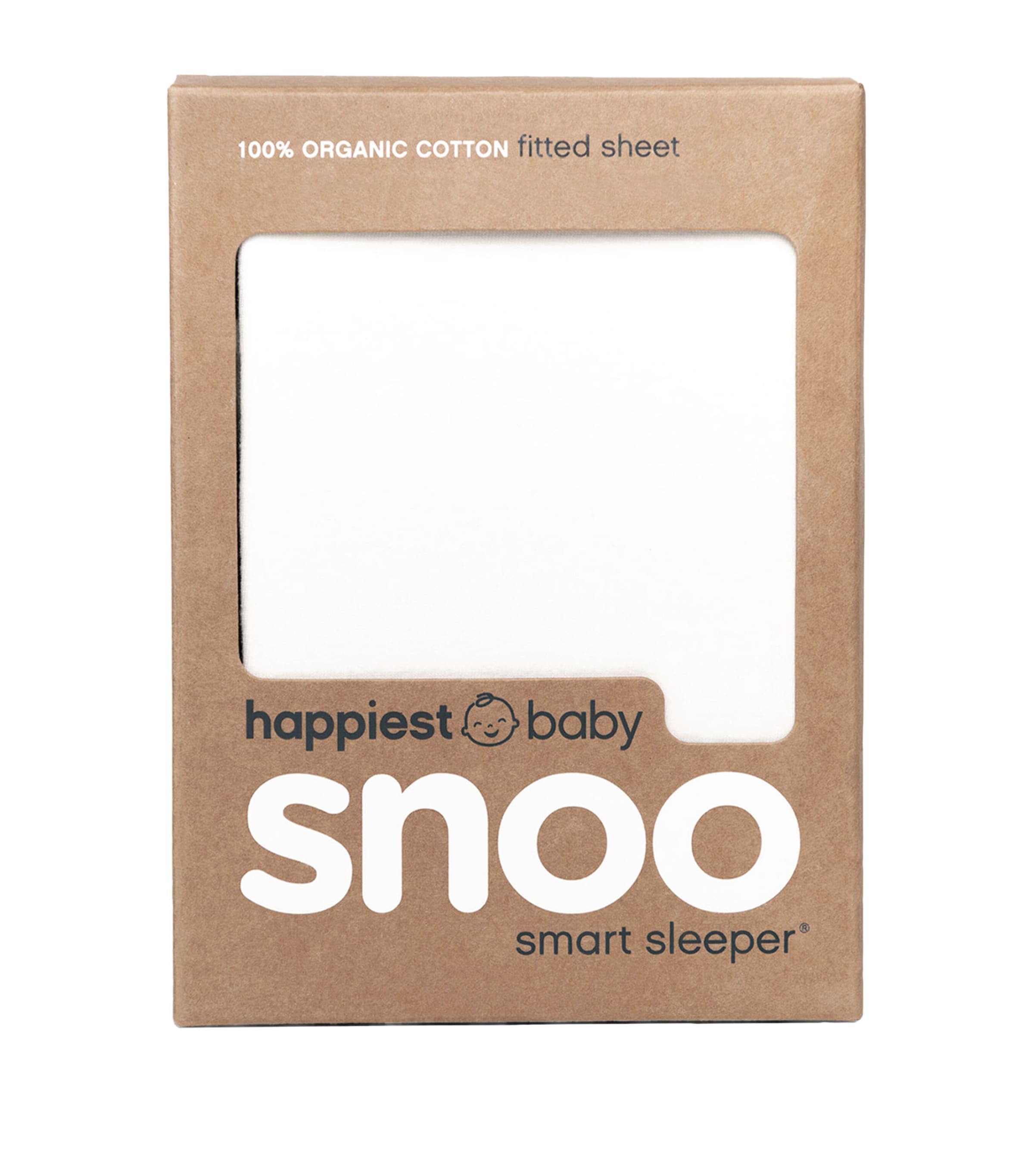 SNOO Baby Cot Fitted Sheet IVORY Image 1