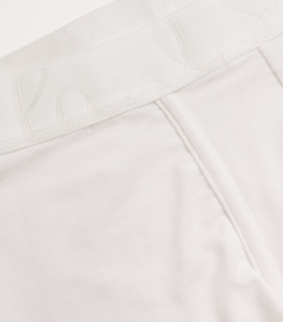 Logo Trunks (Pack of 3) WHITE Image 5