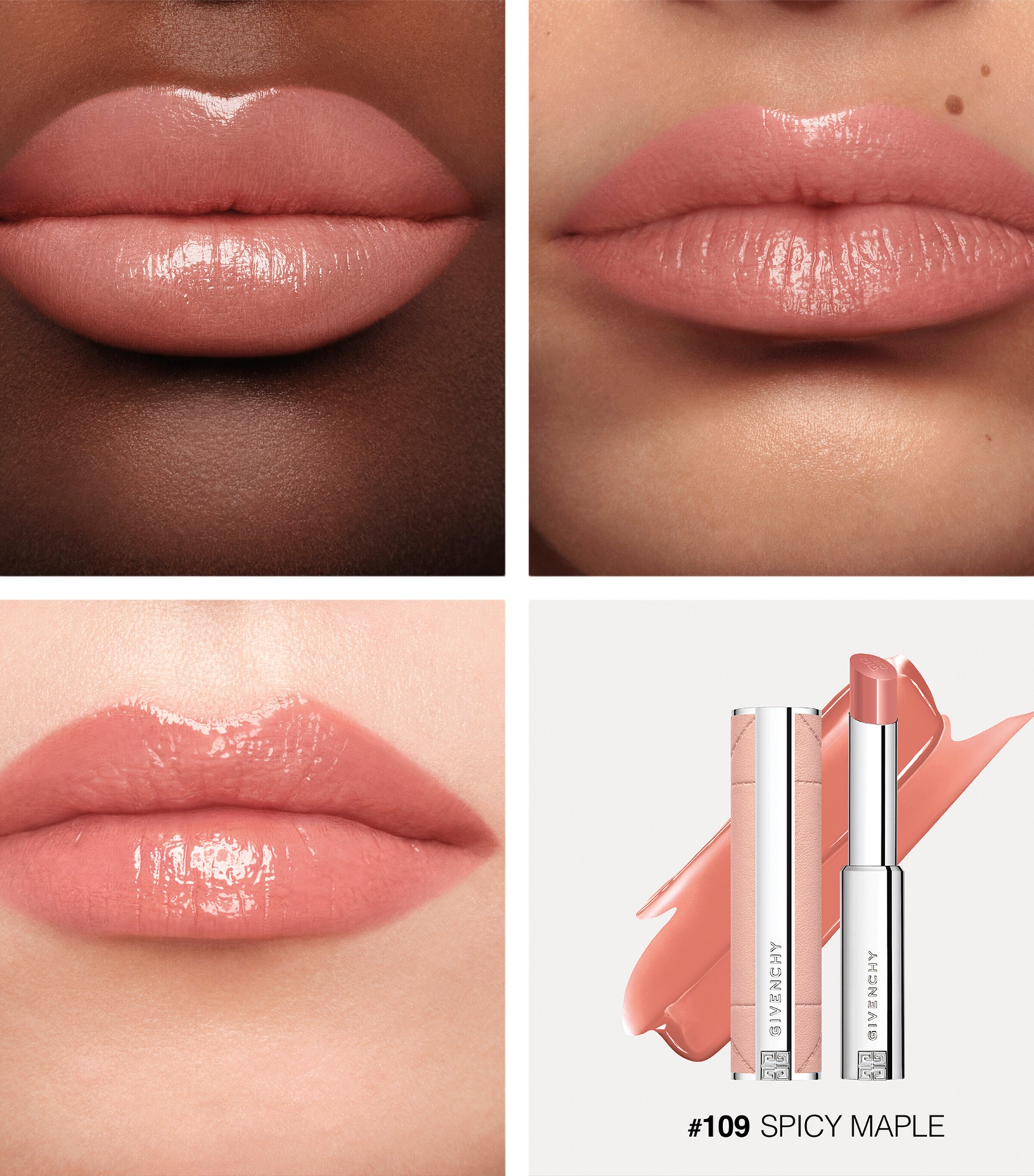 Rose Perfecto Shine Serum Lipstick N109 Image 2