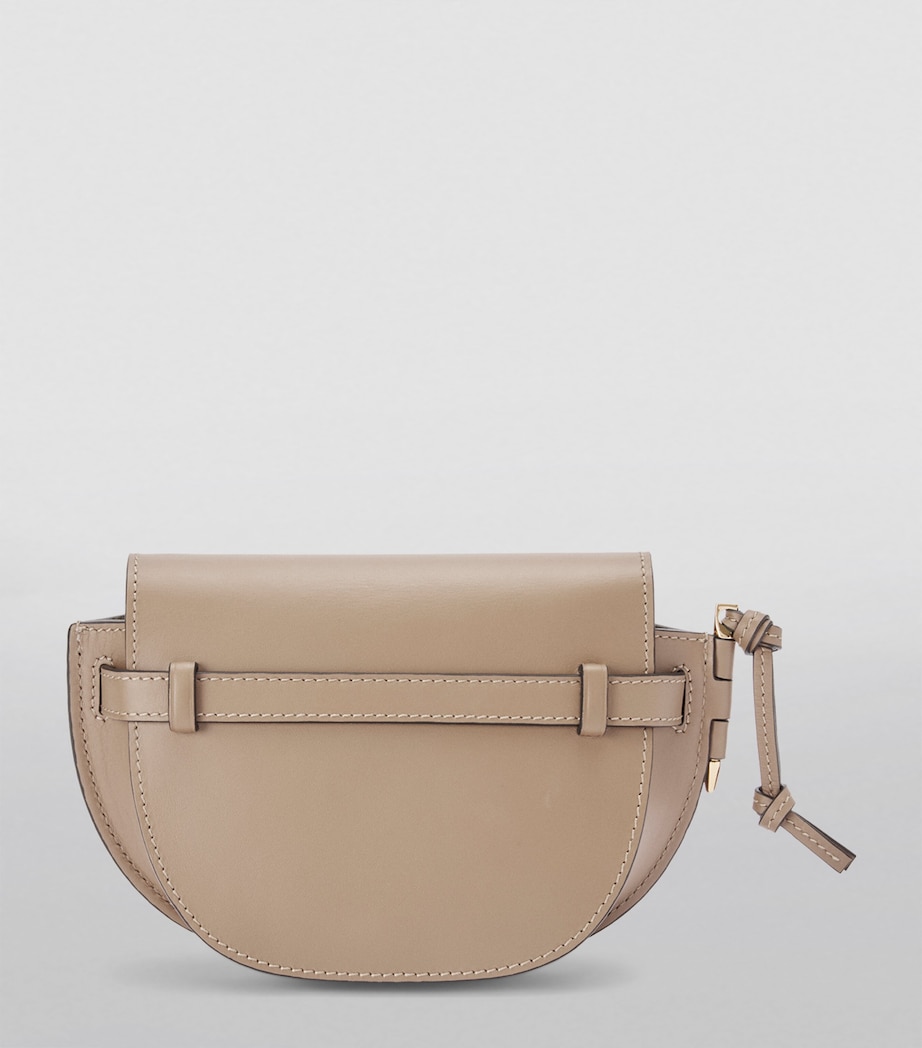 LOEWE Mini Leather Gate Dual Bag Sand Image 4
