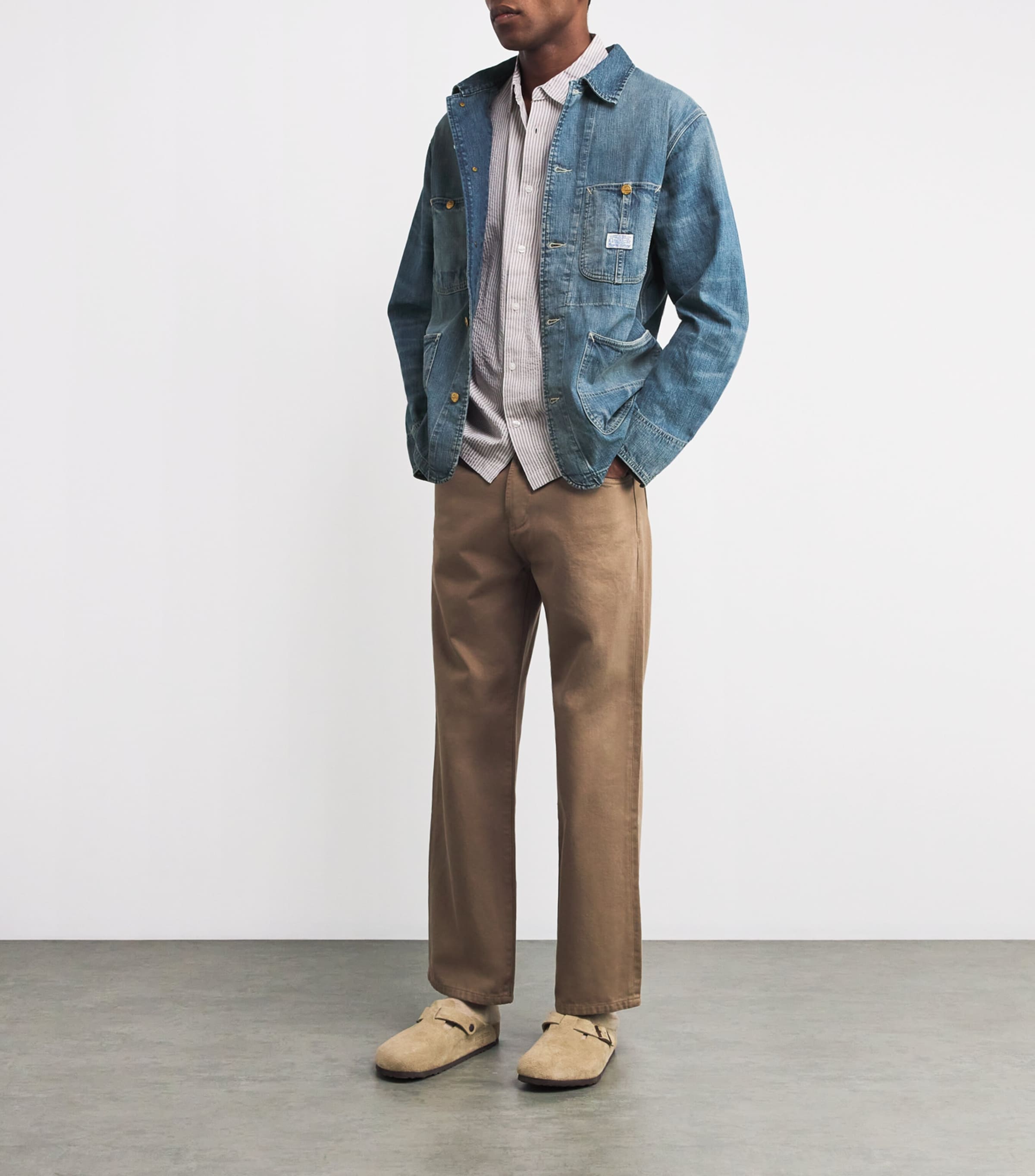 Polo Ralph Lauren Blue Denim Utility Jacket | Harrods US
