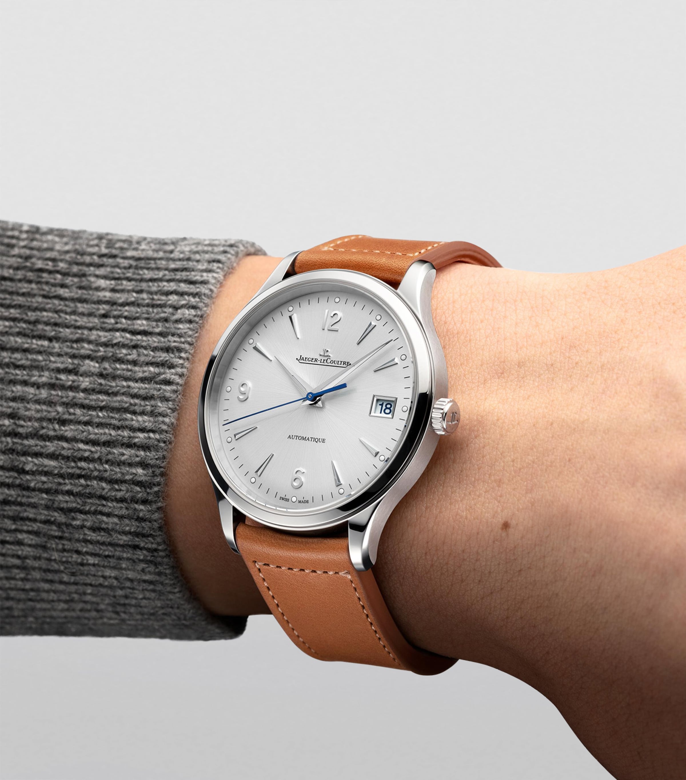 Stainless Steel Master Control Date Watch 40mm STAINLESS STEEL Image 2