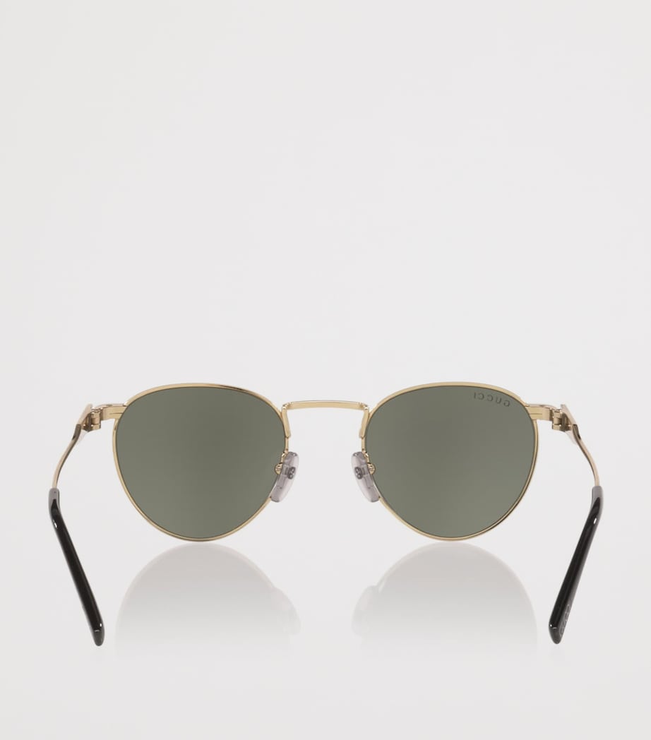 Gucci Metal GG1875S Sunglasses Gold Image 4