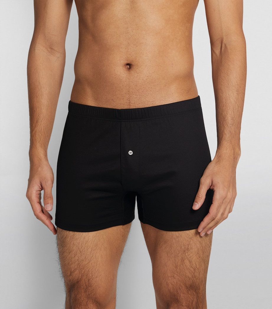 Sea Island Boxer Briefs 86 BLACK Image 2
