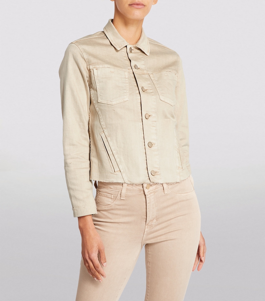 Janelle Denim Jacket BISCUIT Image 2