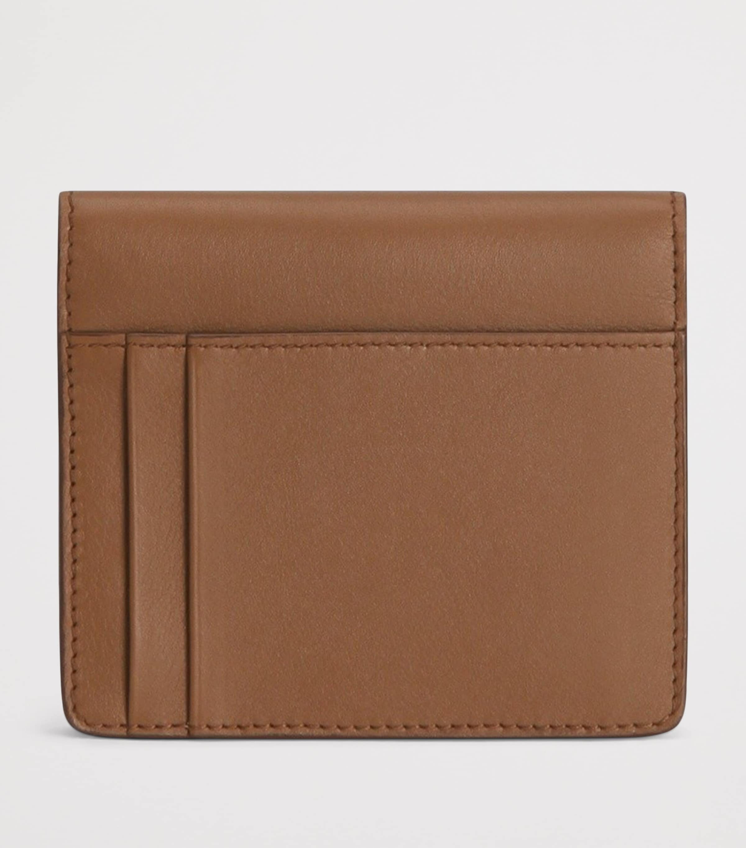 Dolce&Gabbana Calfskin French Flap Wallet Caramello Image 3