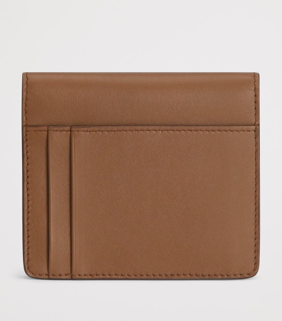 Dolce&Gabbana Calfskin French Flap Wallet Caramello Image 3