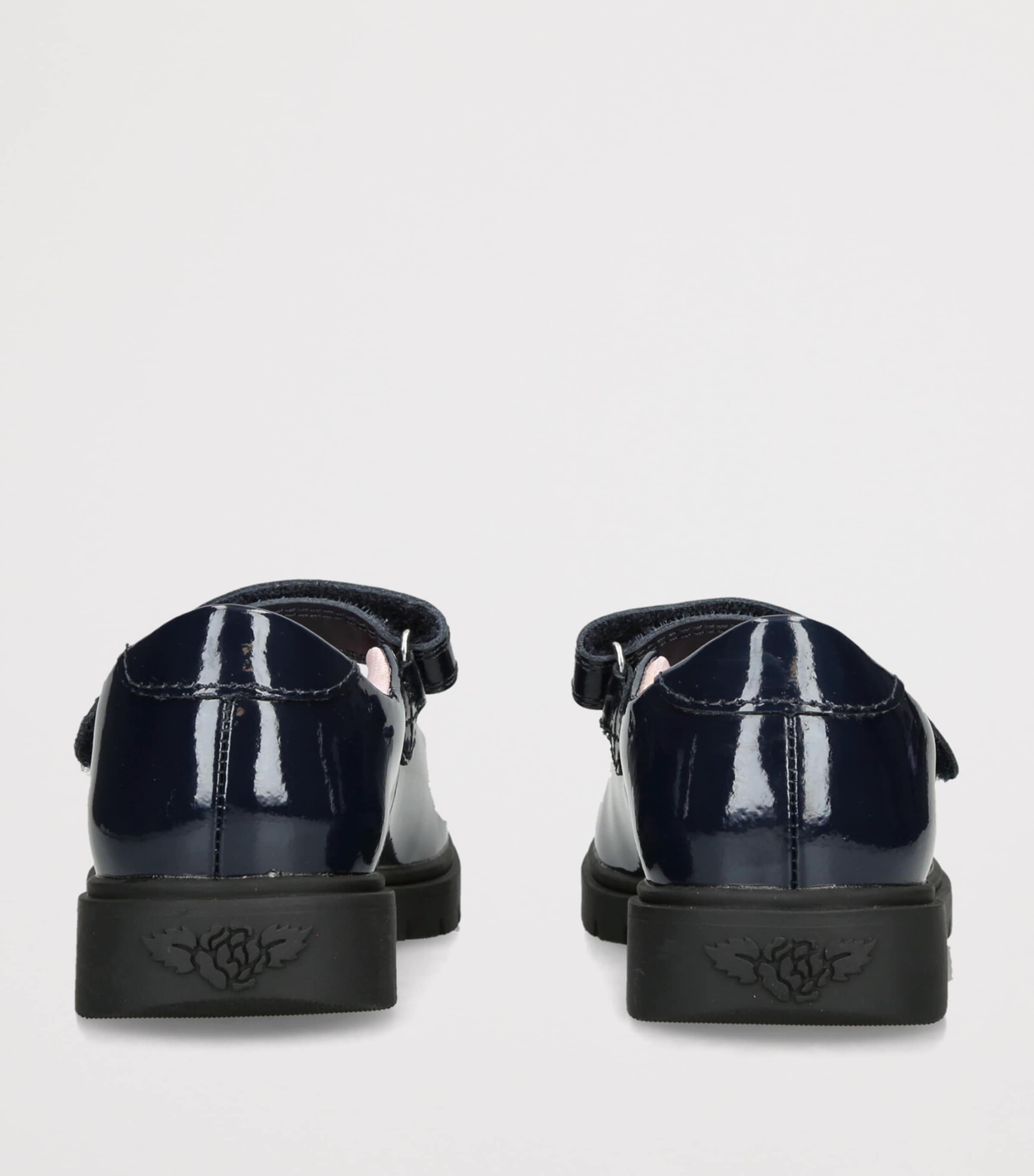 Lelli Kelly Patent Leather Jolie School Shoes Navy Image 4