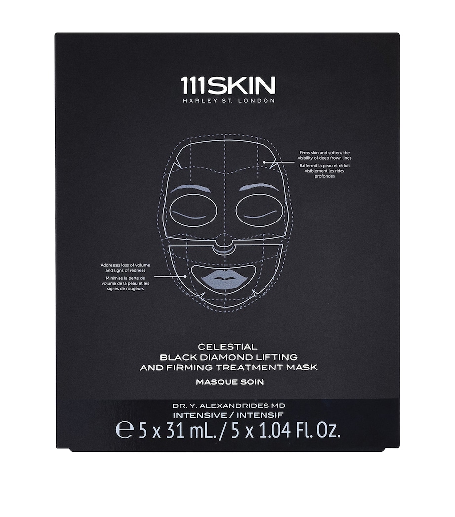 Celestial Black Diamond Lifting and Firming Treatment Mask Set (5 x 31ml) NO COLOUR Image 1