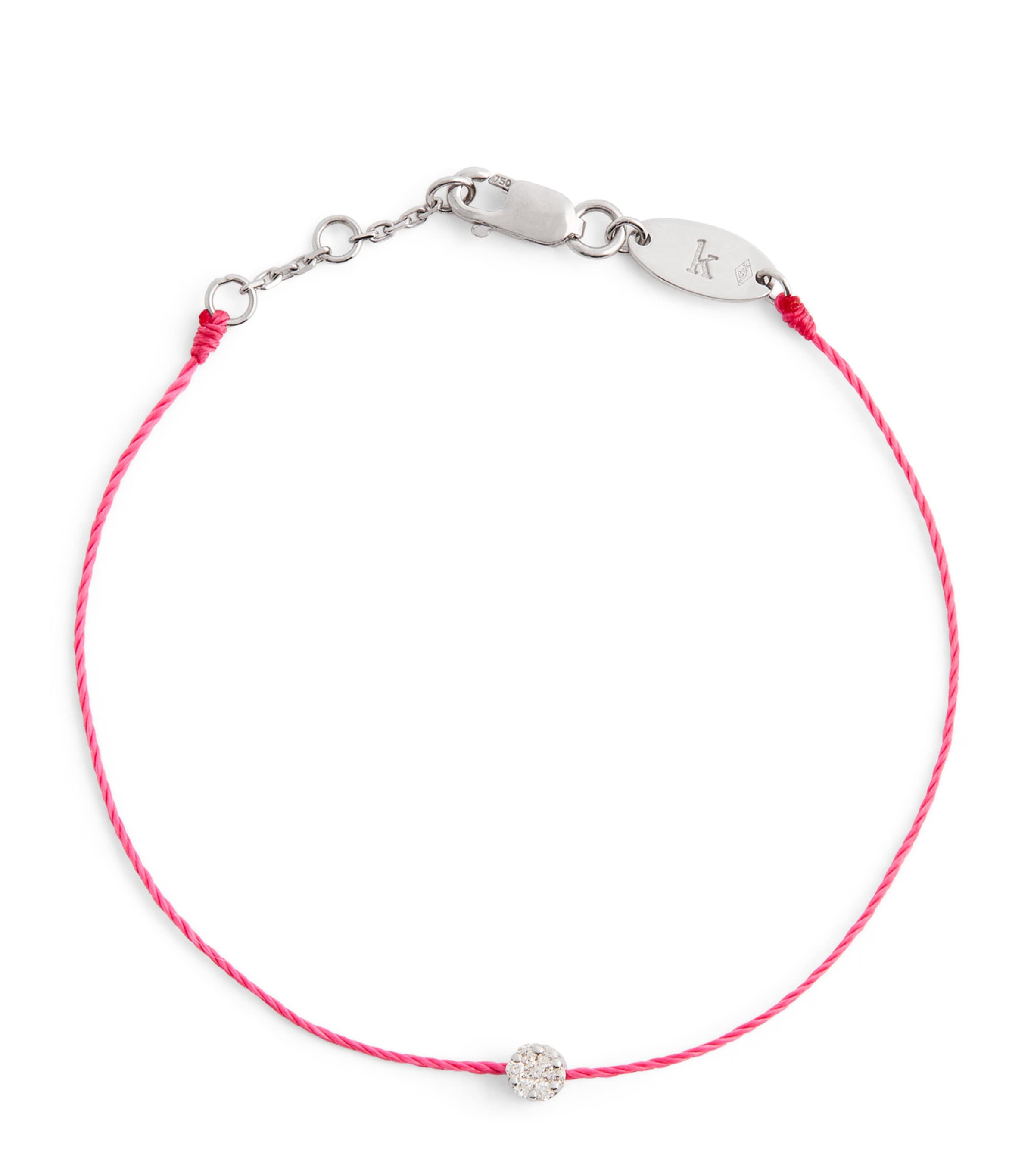Redline White Gold And Diamond Illusion Bracelet