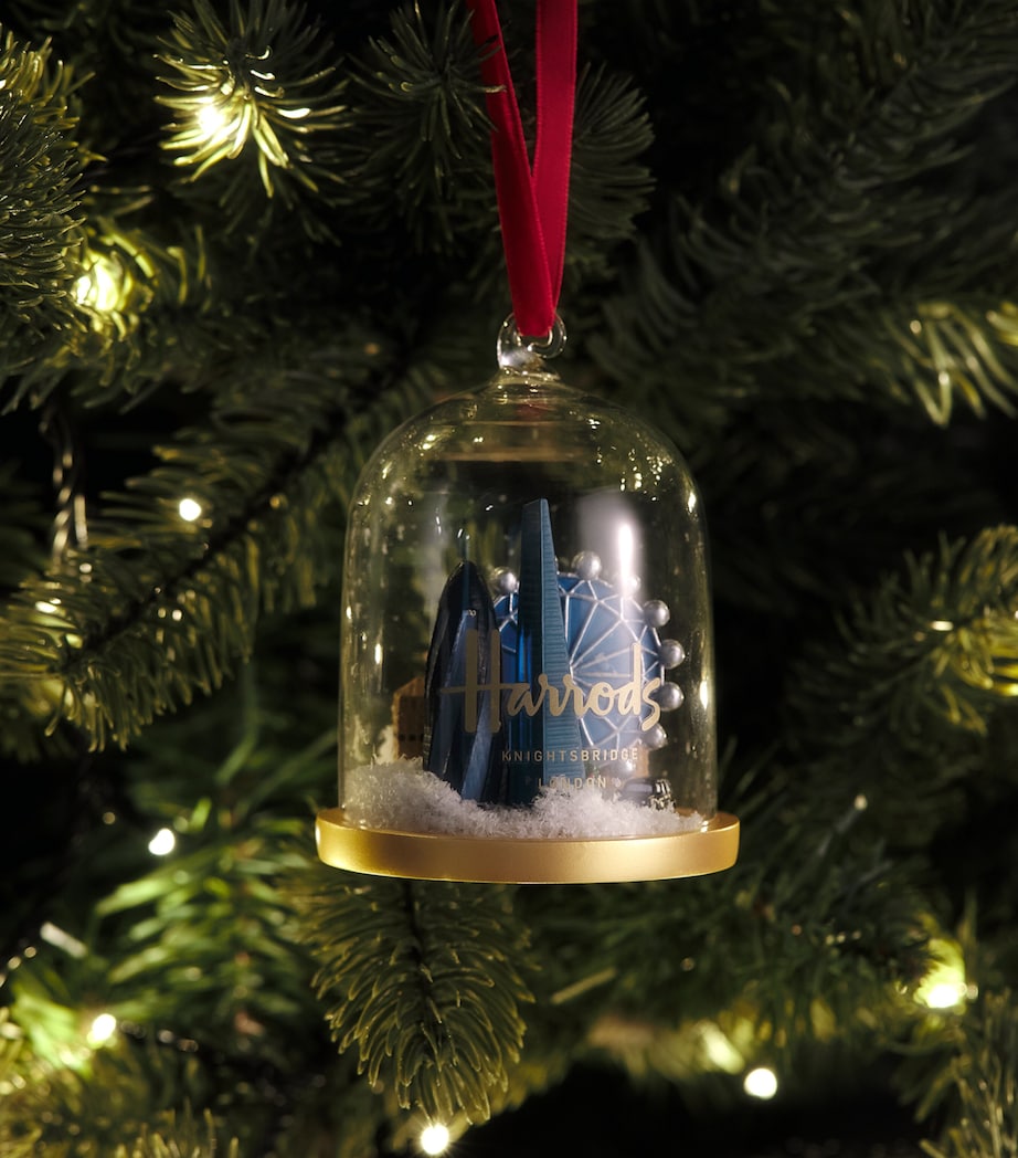 Harrods London Skyline Dome Tree Decoration Image 3
