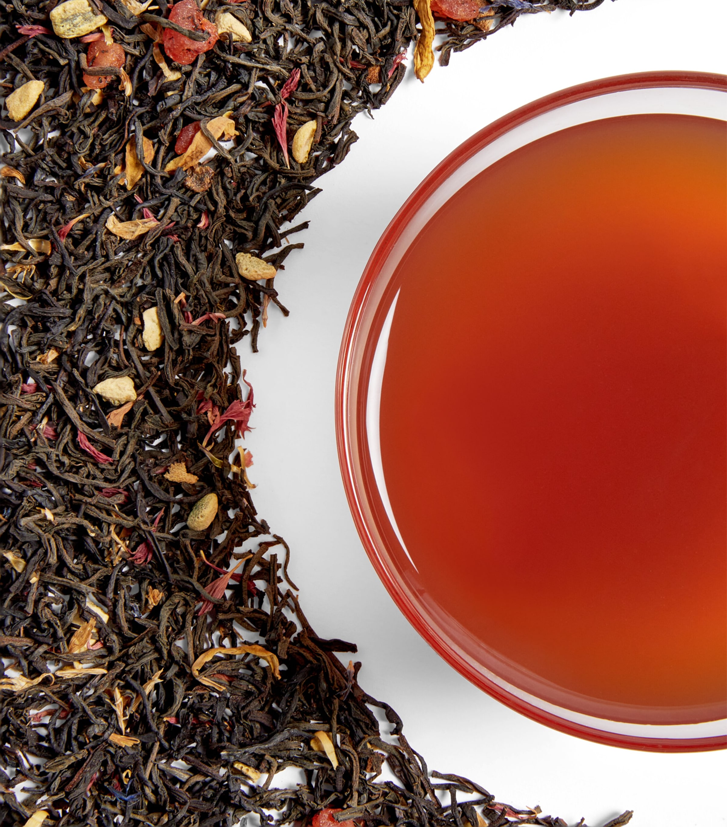 No. 61 Strawberry Flavoured Black Loose Leaf Tea (125g) NO COLOUR Image 4