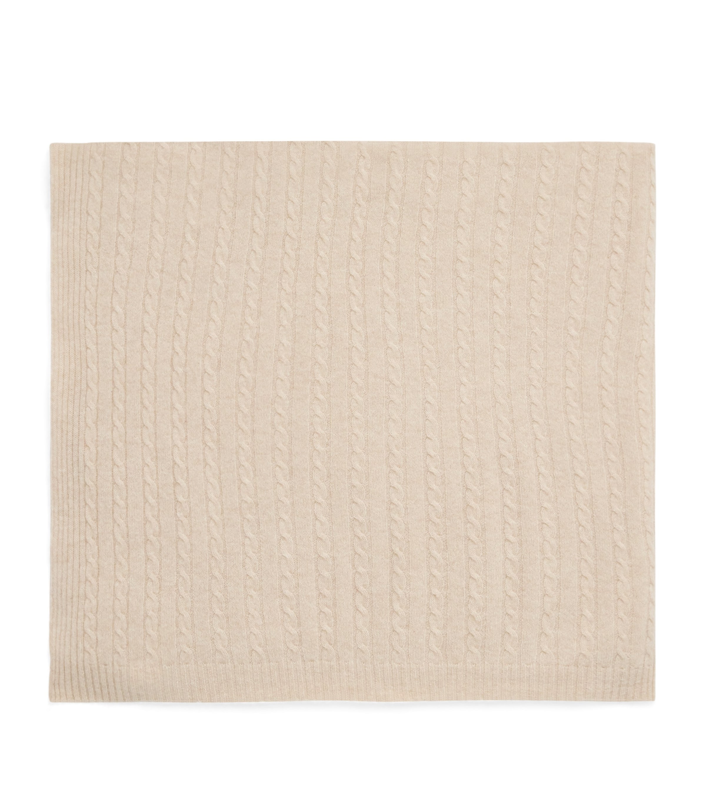Purebaby Cashmere Cable-knit Blanket
