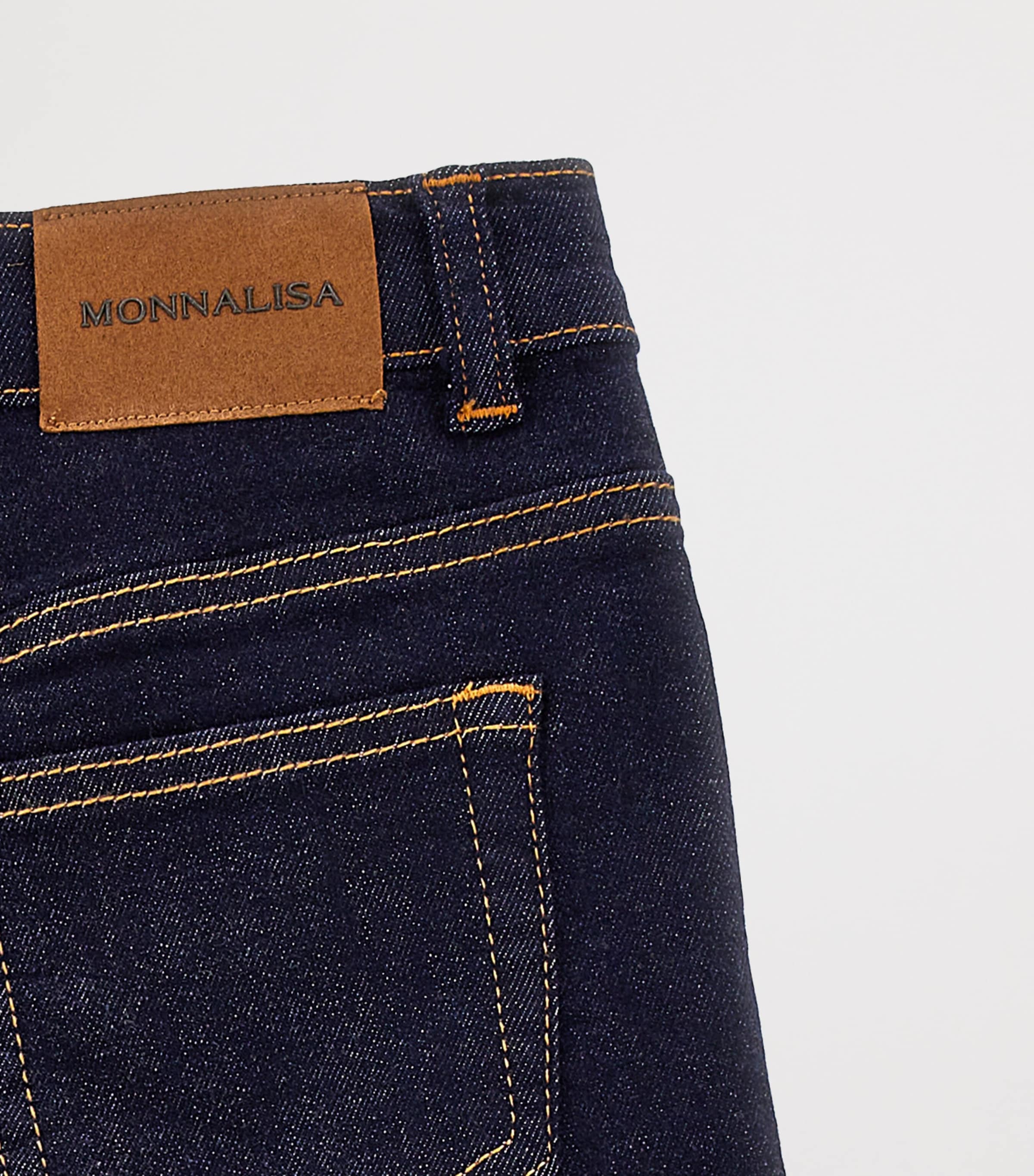 Elasticated Jeans (24 Months - 12 Years) BLU NAVY Image 2