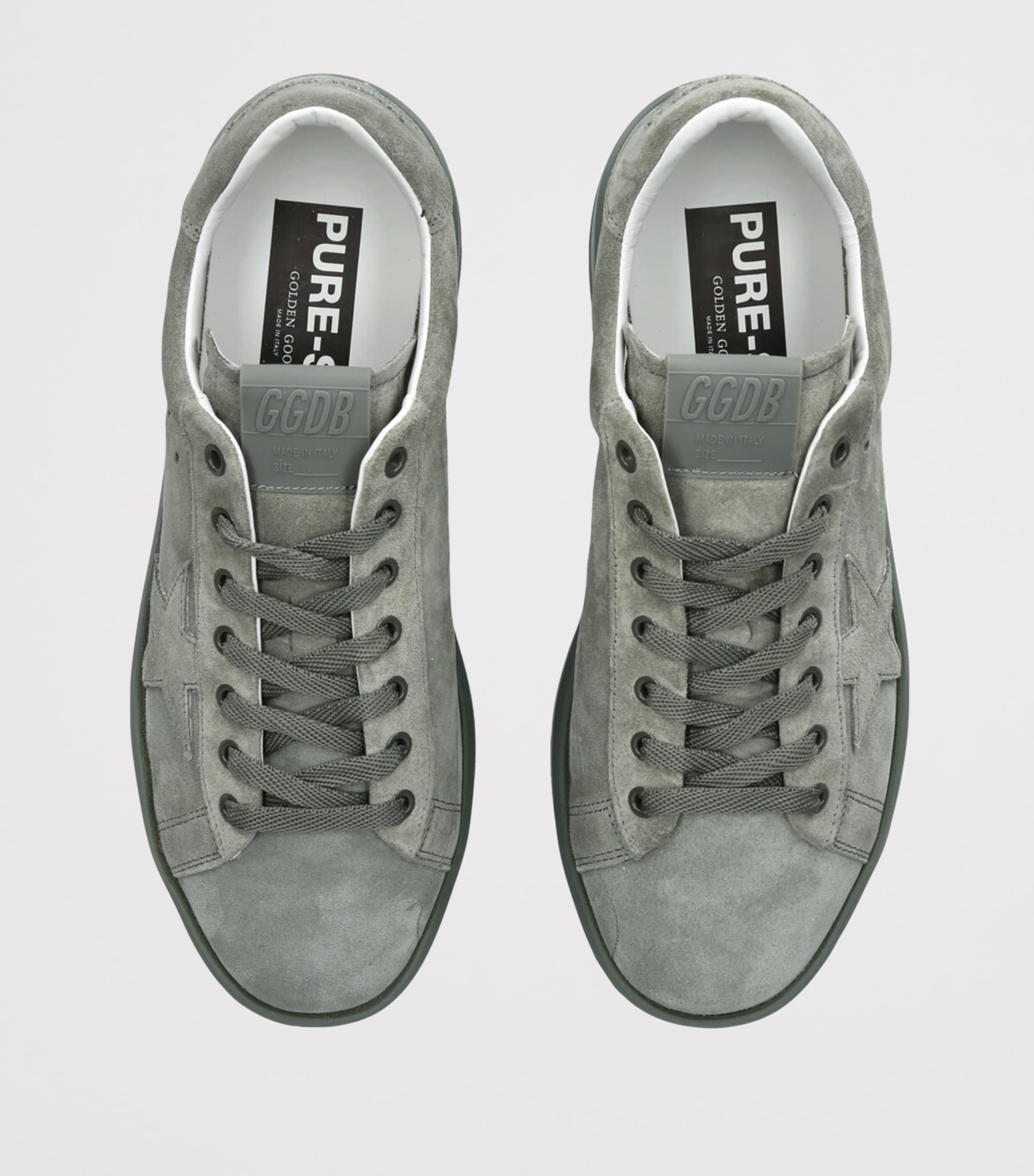 Suede Low-Top Purestar Sneakers DARK GREEN Image 4