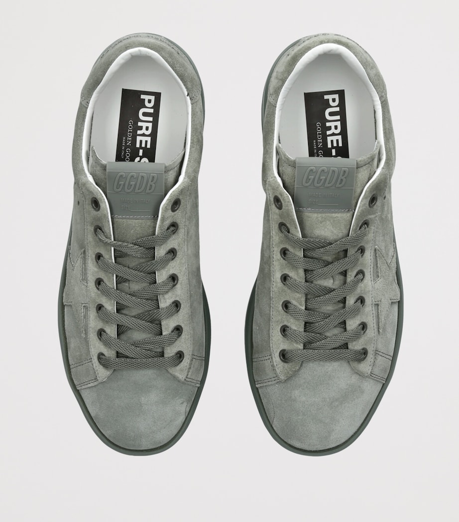 Suede Low-Top Purestar Sneakers DARK GREEN Image 4