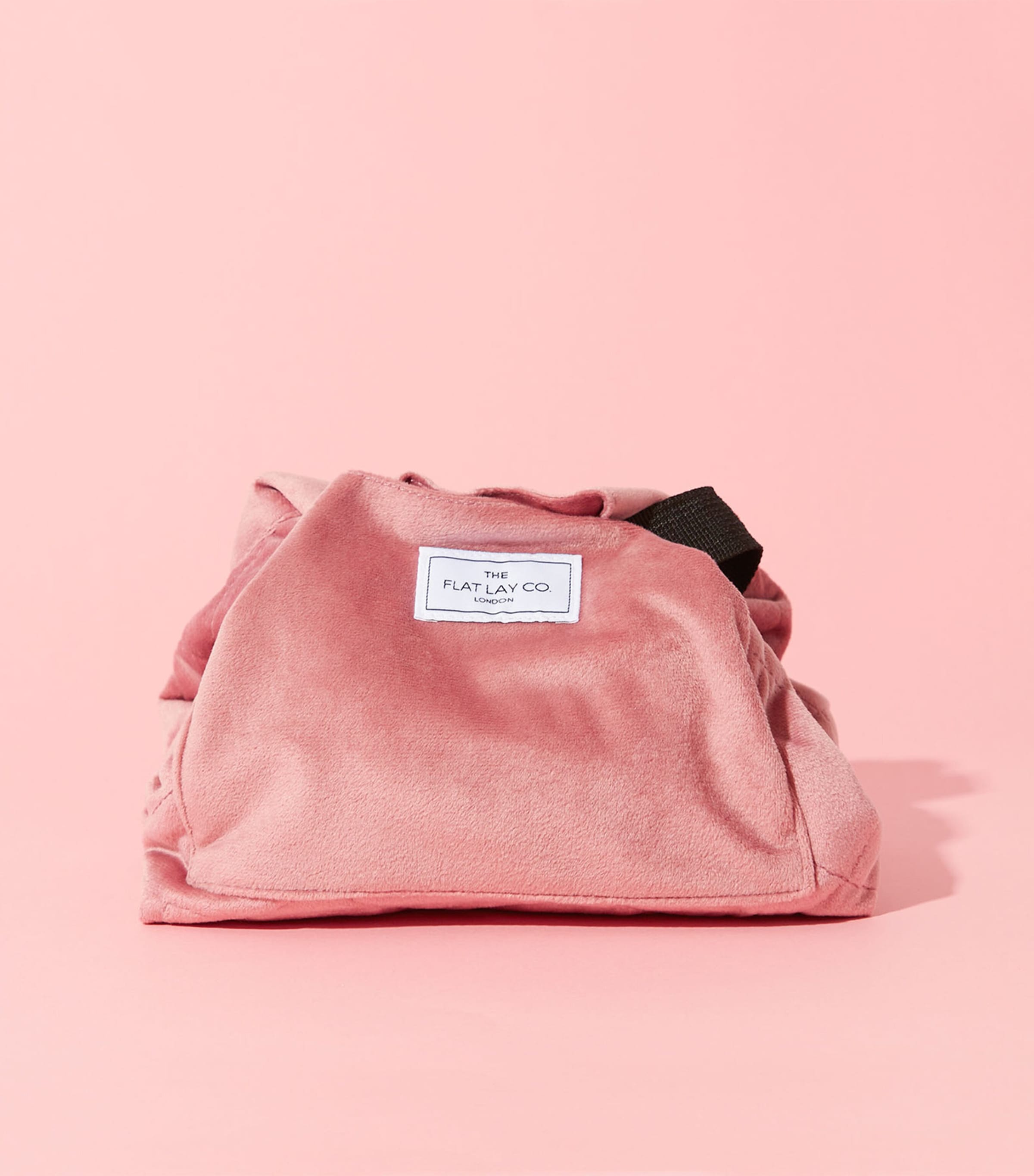 Velvet Drawstring Make-Up Bag PINK VELVET Image 6